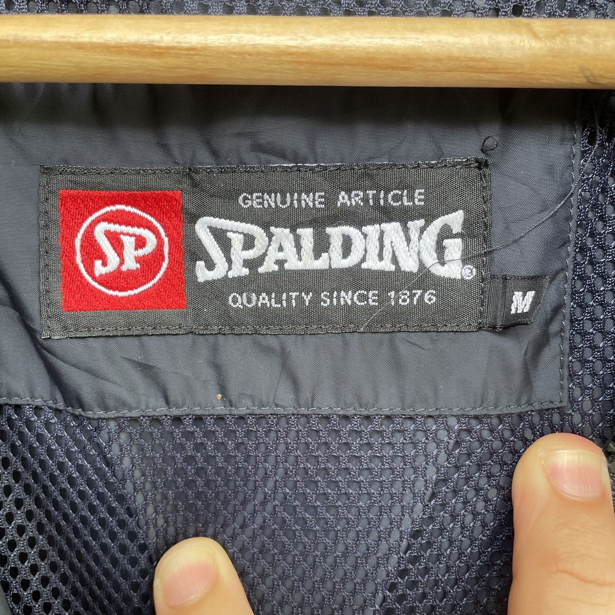 Spalding Vintage SPALDING Zipper Ups Jacket Size US XL / EU 56 / 4 - 7 Thumbnail
