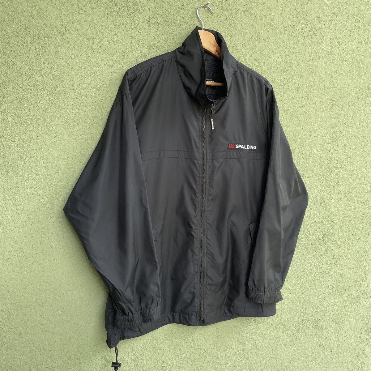 Spalding Vintage SPALDING Zipper Ups Jacket Size US XL / EU 56 / 4 - 3 Thumbnail
