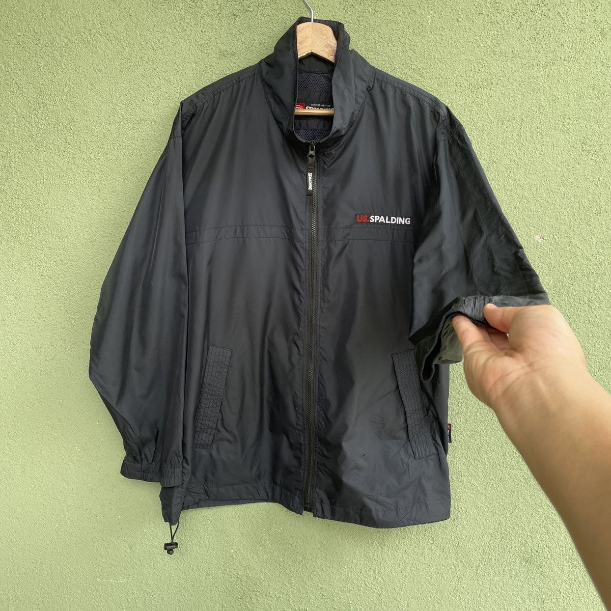 Spalding Vintage SPALDING Zipper Ups Jacket Size US XL / EU 56 / 4 - 2 Thumbnail