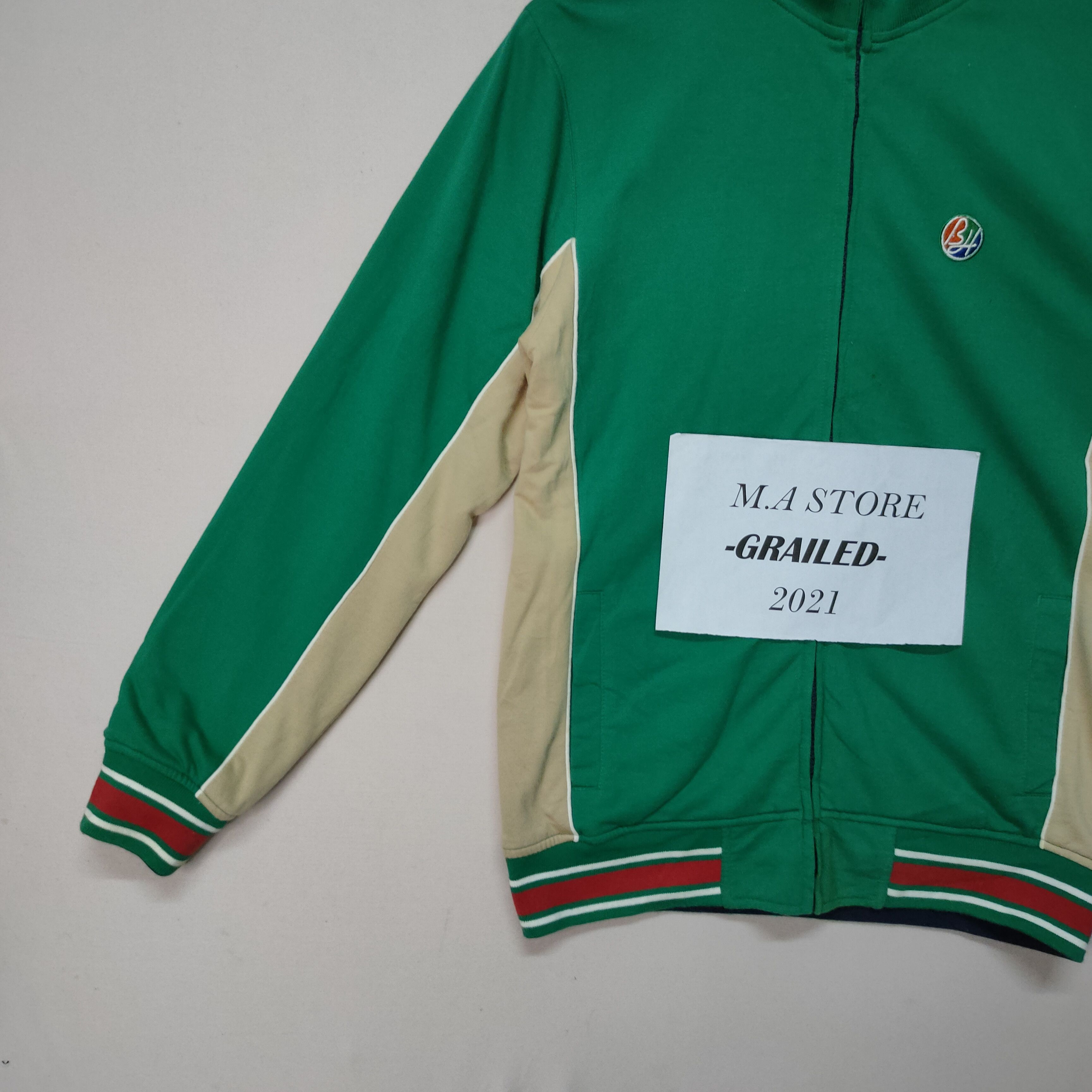 Designer VINTAGE G.N.O REVERSIBLE SMALL LOGO ZIPPER UPS SWEATER Size US S / EU 44-46 / 1 - 8 Thumbnail