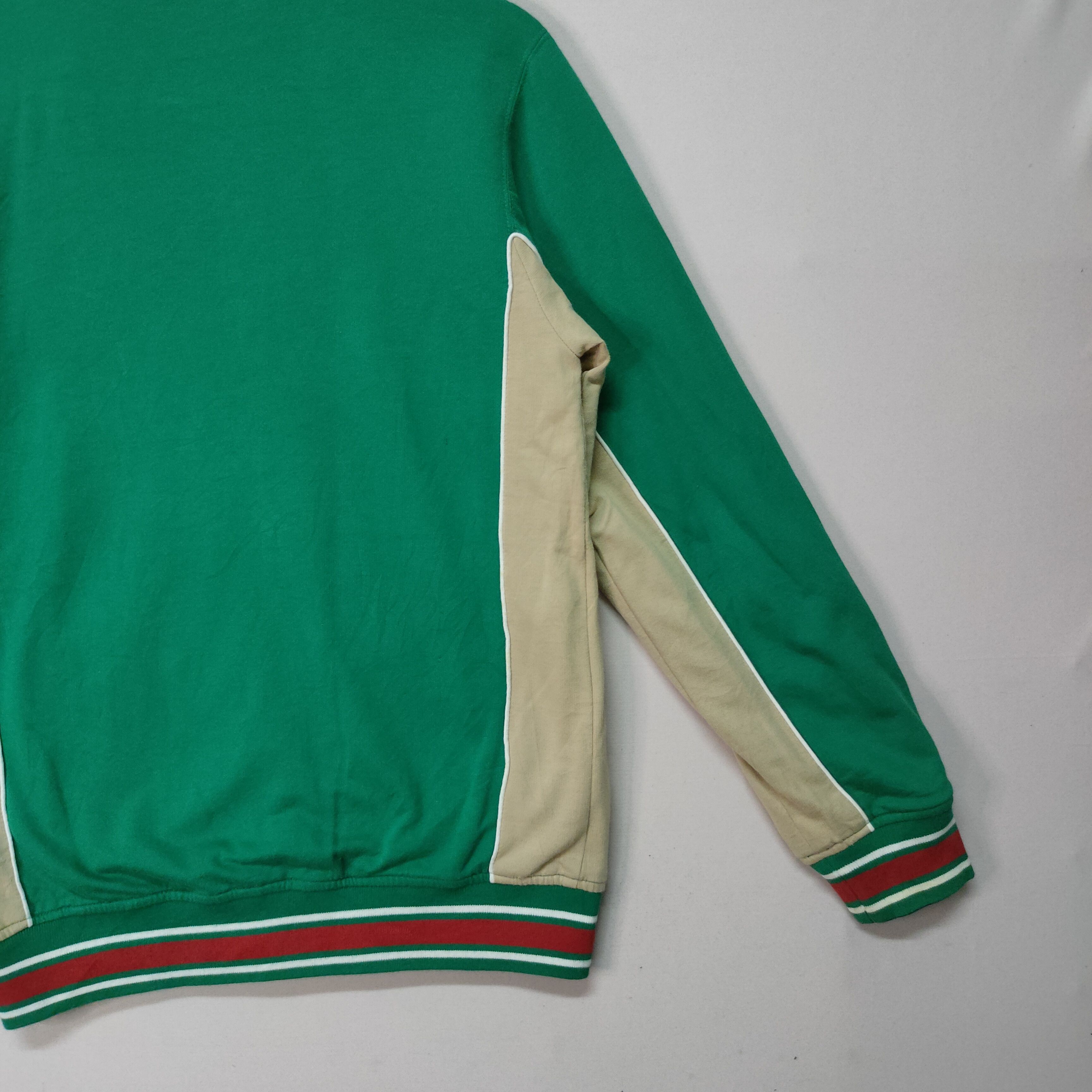 Designer VINTAGE G.N.O REVERSIBLE SMALL LOGO ZIPPER UPS SWEATER Size US S / EU 44-46 / 1 - 3 Thumbnail