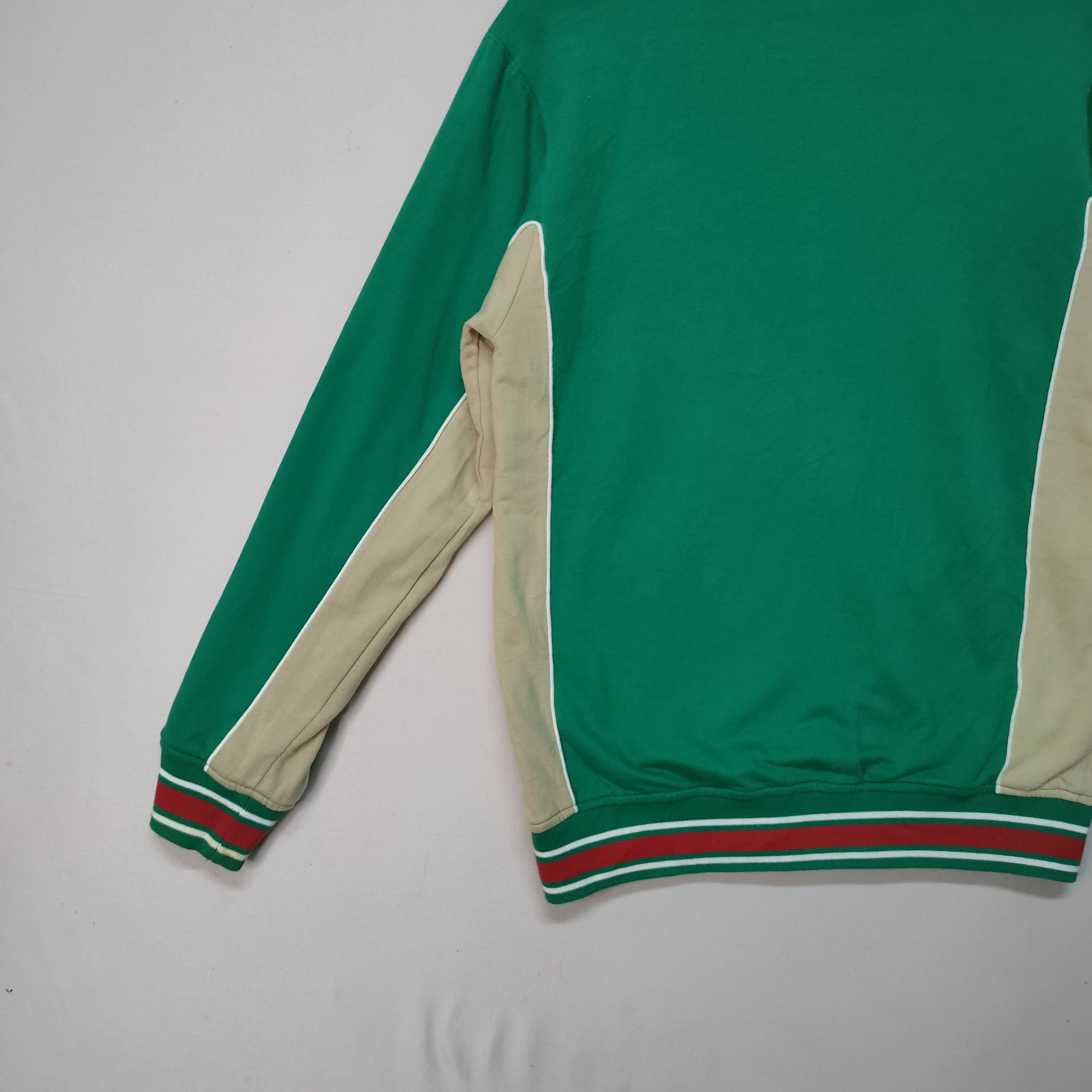 Designer VINTAGE G.N.O REVERSIBLE SMALL LOGO ZIPPER UPS SWEATER Size US S / EU 44-46 / 1 - 4 Thumbnail