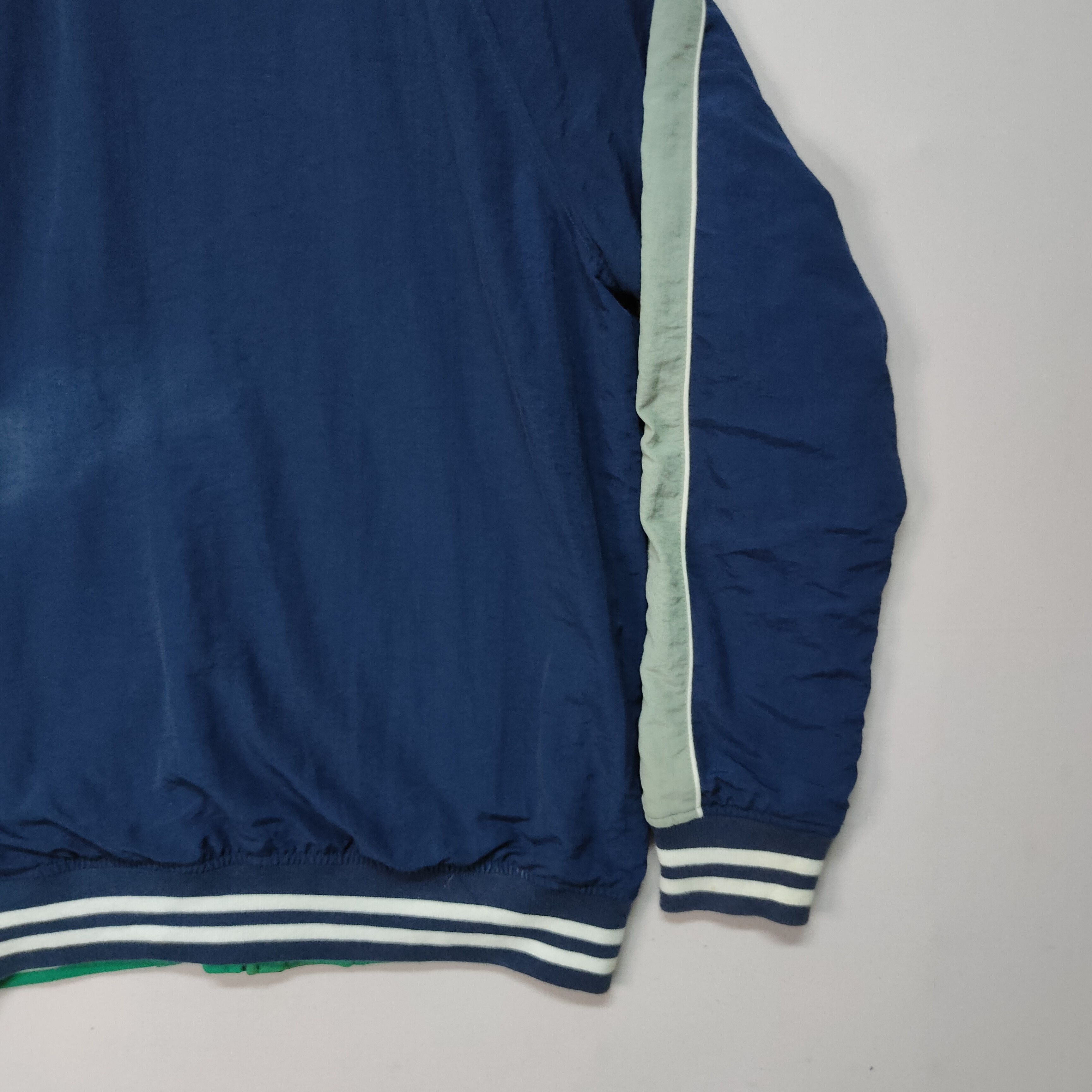 Designer VINTAGE G.N.O REVERSIBLE SMALL LOGO ZIPPER UPS SWEATER Size US S / EU 44-46 / 1 - 10 Thumbnail