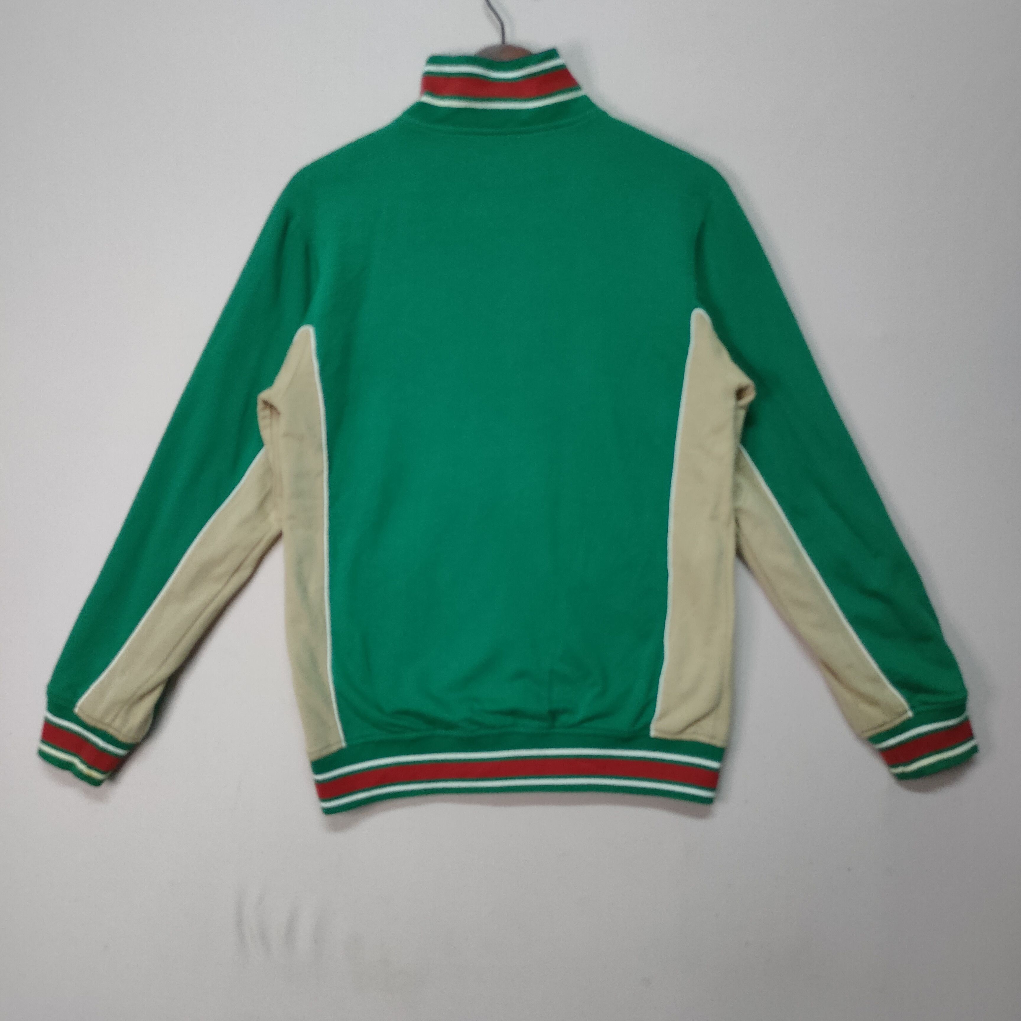 Designer VINTAGE G.N.O REVERSIBLE SMALL LOGO ZIPPER UPS SWEATER Size US S / EU 44-46 / 1 - 5 Thumbnail