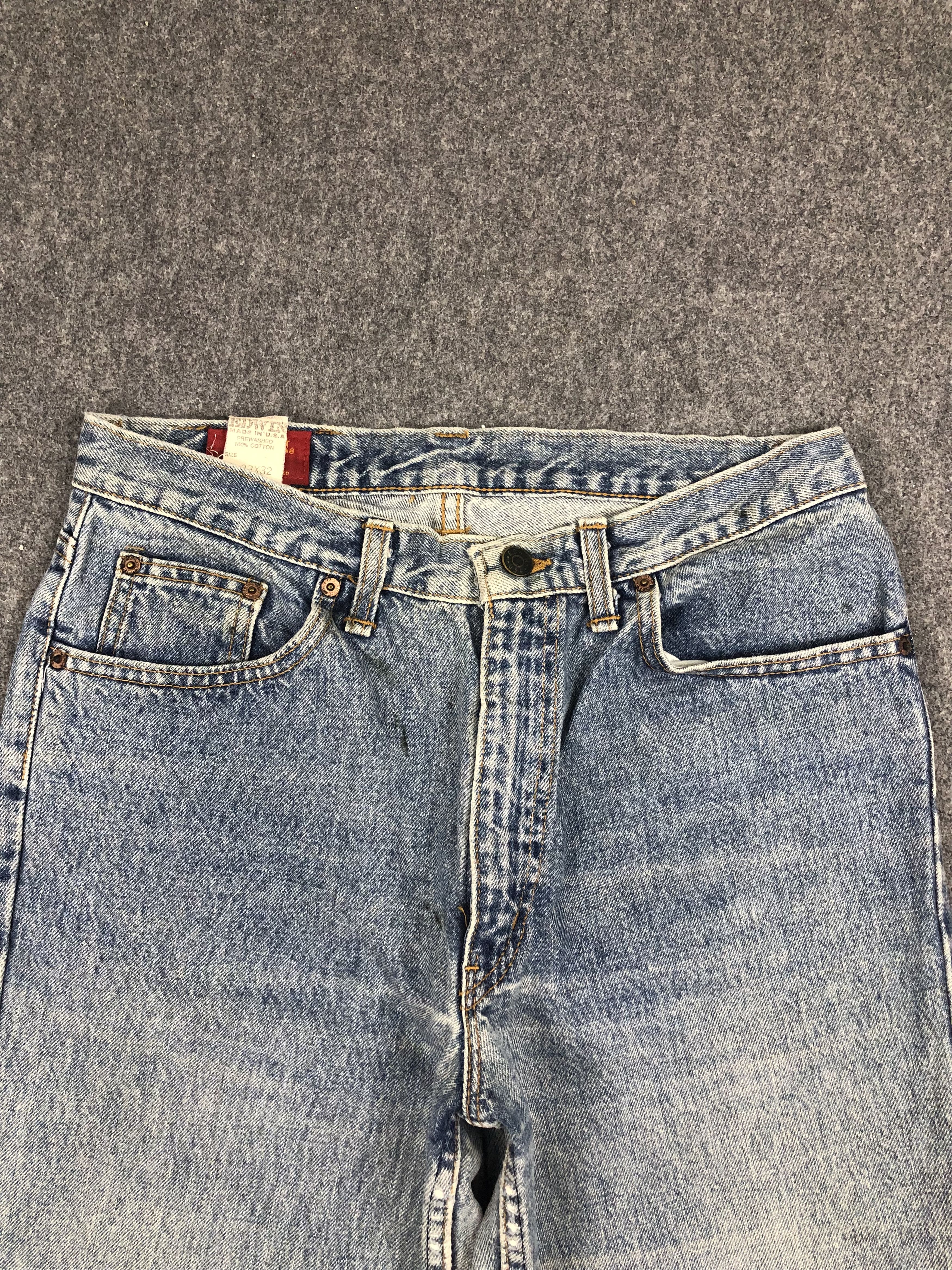 Edwin Vintage 90s Edwin Made In USA Lightwash Jeans DP2405 Size US 29 - 2 Thumbnail