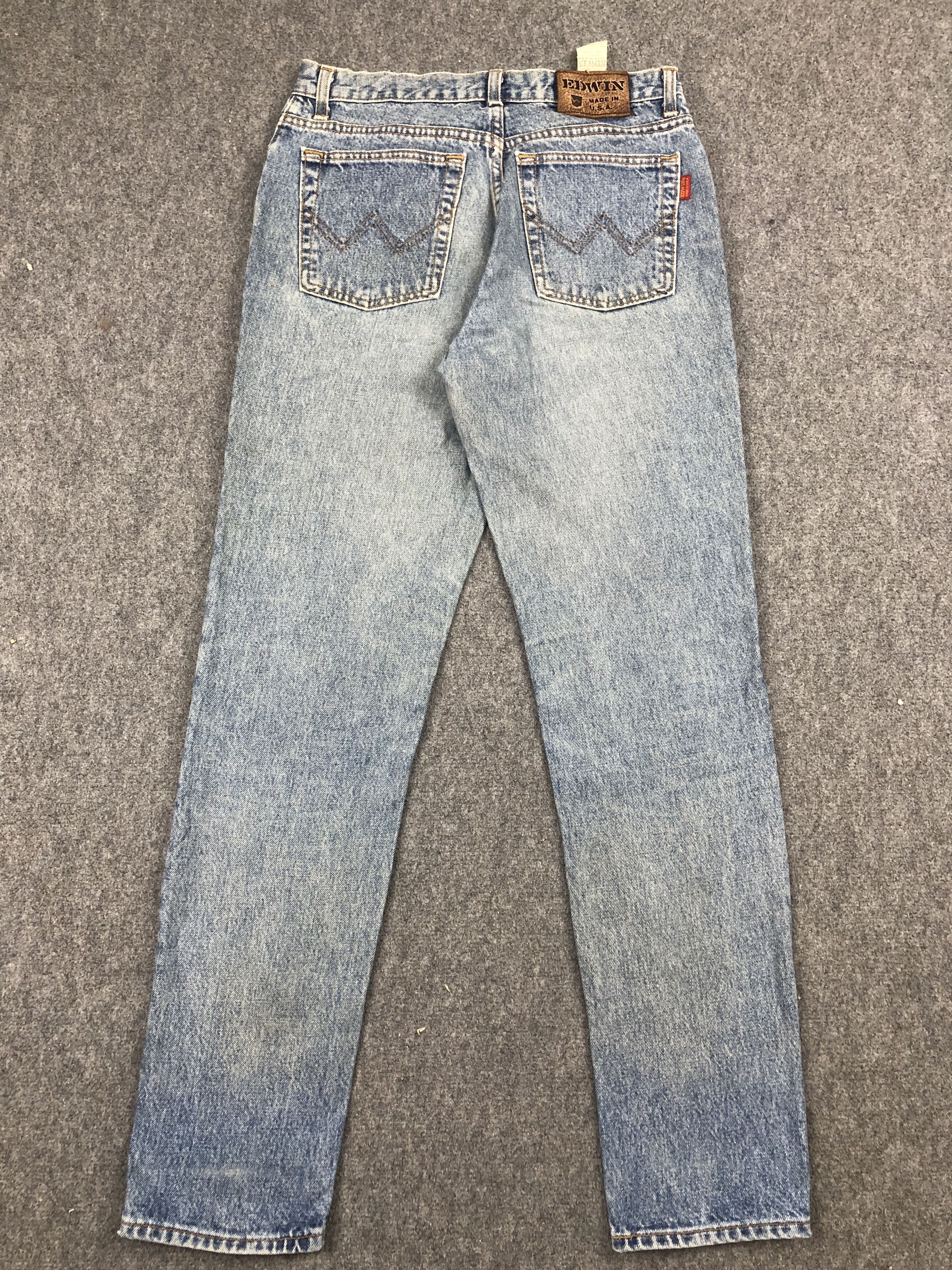 Edwin Vintage 90s Edwin Made In USA Lightwash Jeans DP2405 Size US 29 - 3 Thumbnail