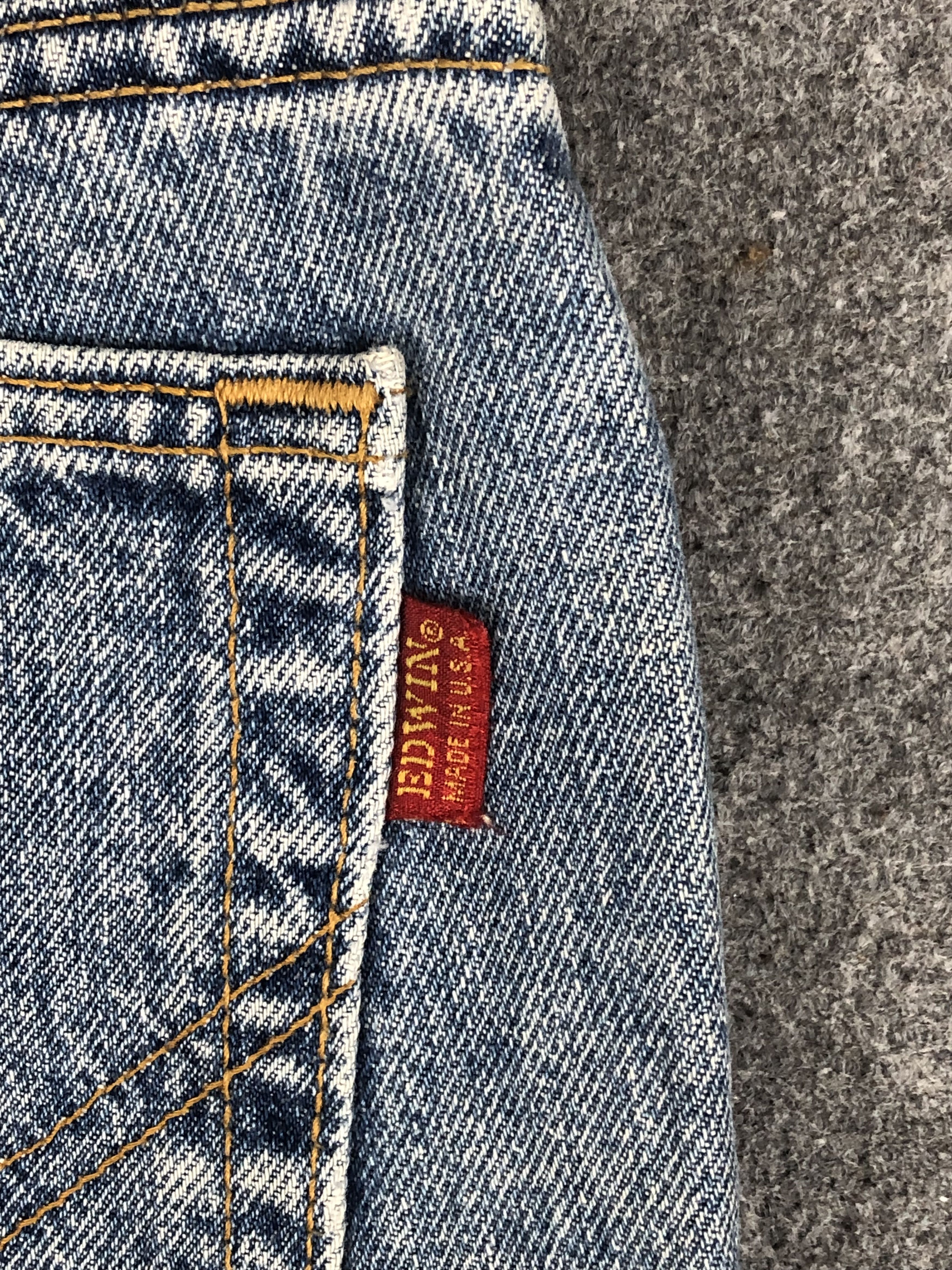 Edwin Vintage 90s Edwin Made In USA Lightwash Jeans DP2405 Size US 29 - 8 Thumbnail