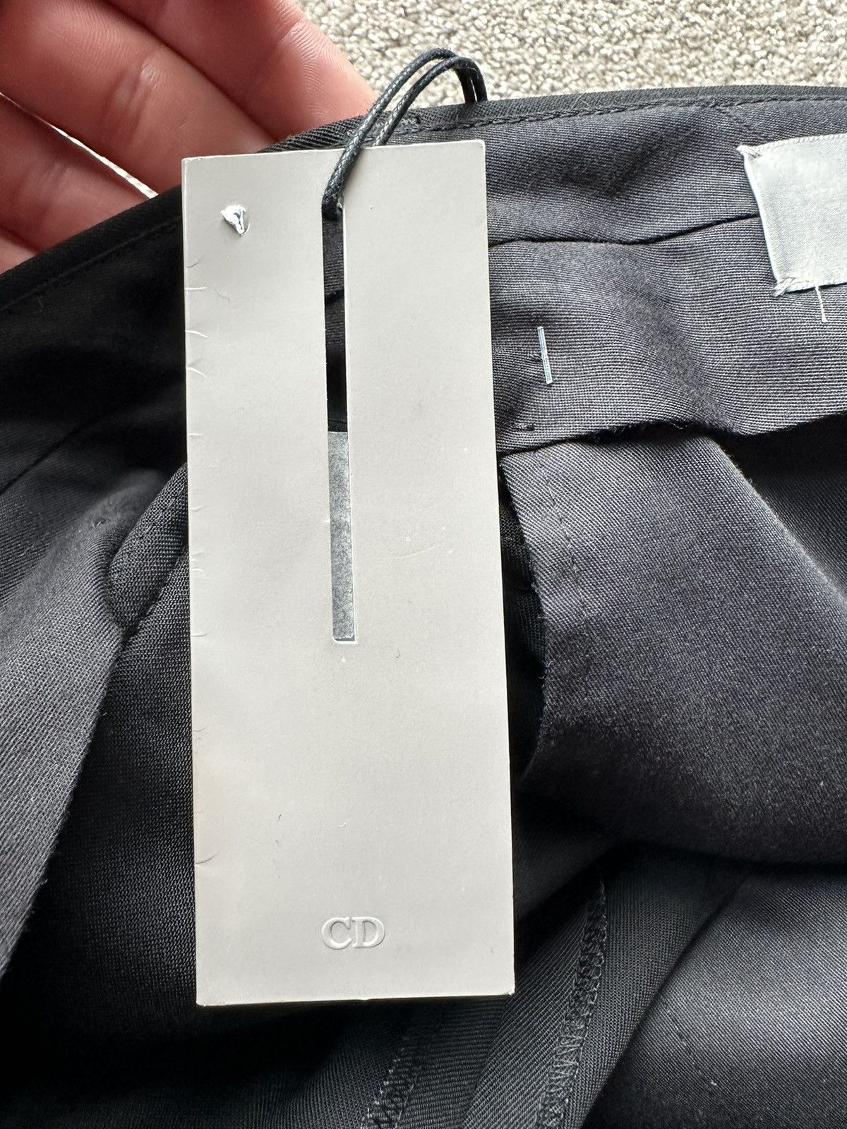 Dior Pre FW21 Dior big pocket loose black trousers Kim Jones Size 38R - 12 Thumbnail