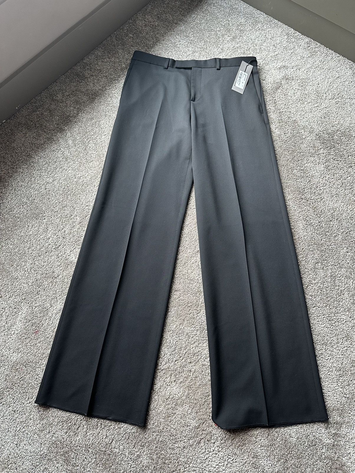 Dior Pre FW21 Dior big pocket loose black trousers Kim Jones Size 38R - 2 Thumbnail