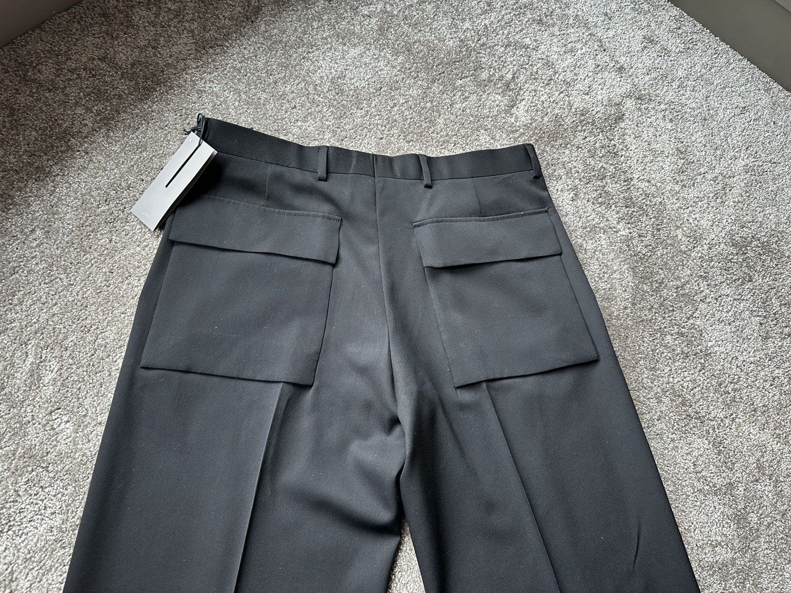 Dior Pre FW21 Dior big pocket loose black trousers Kim Jones Size 38R - 11 Thumbnail