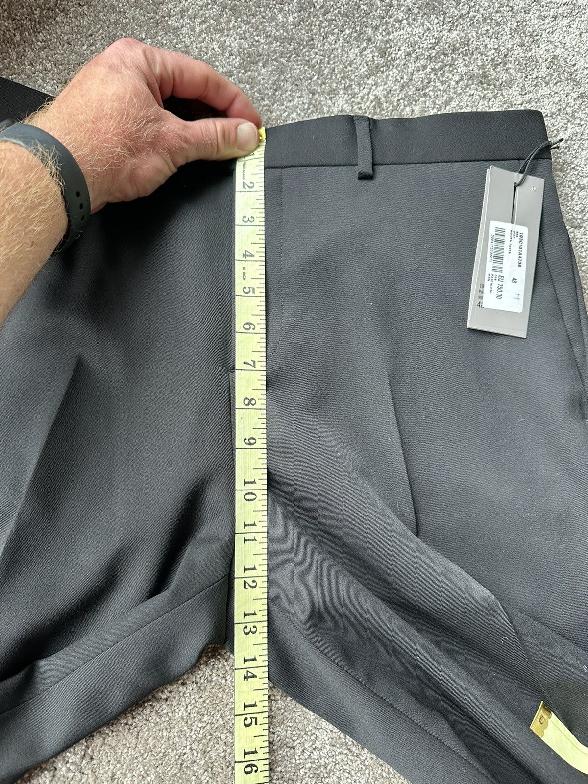 Dior Pre FW21 Dior big pocket loose black trousers Kim Jones Size 38R - 5 Thumbnail