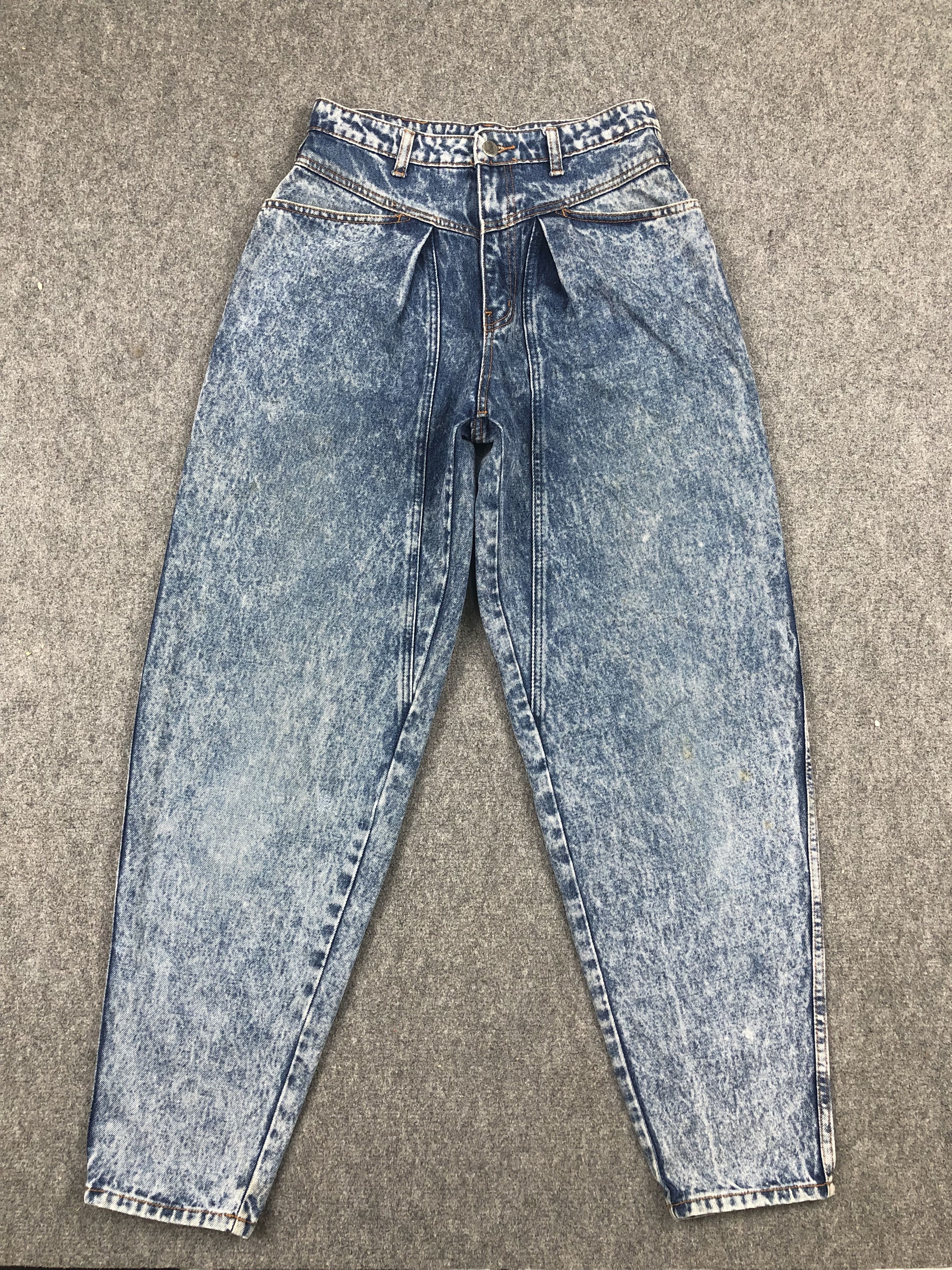 Japanese Brand Vintage Japanese Brand Acid Wash Jeans DP2403 Size US 27 - 1 Thumbnail