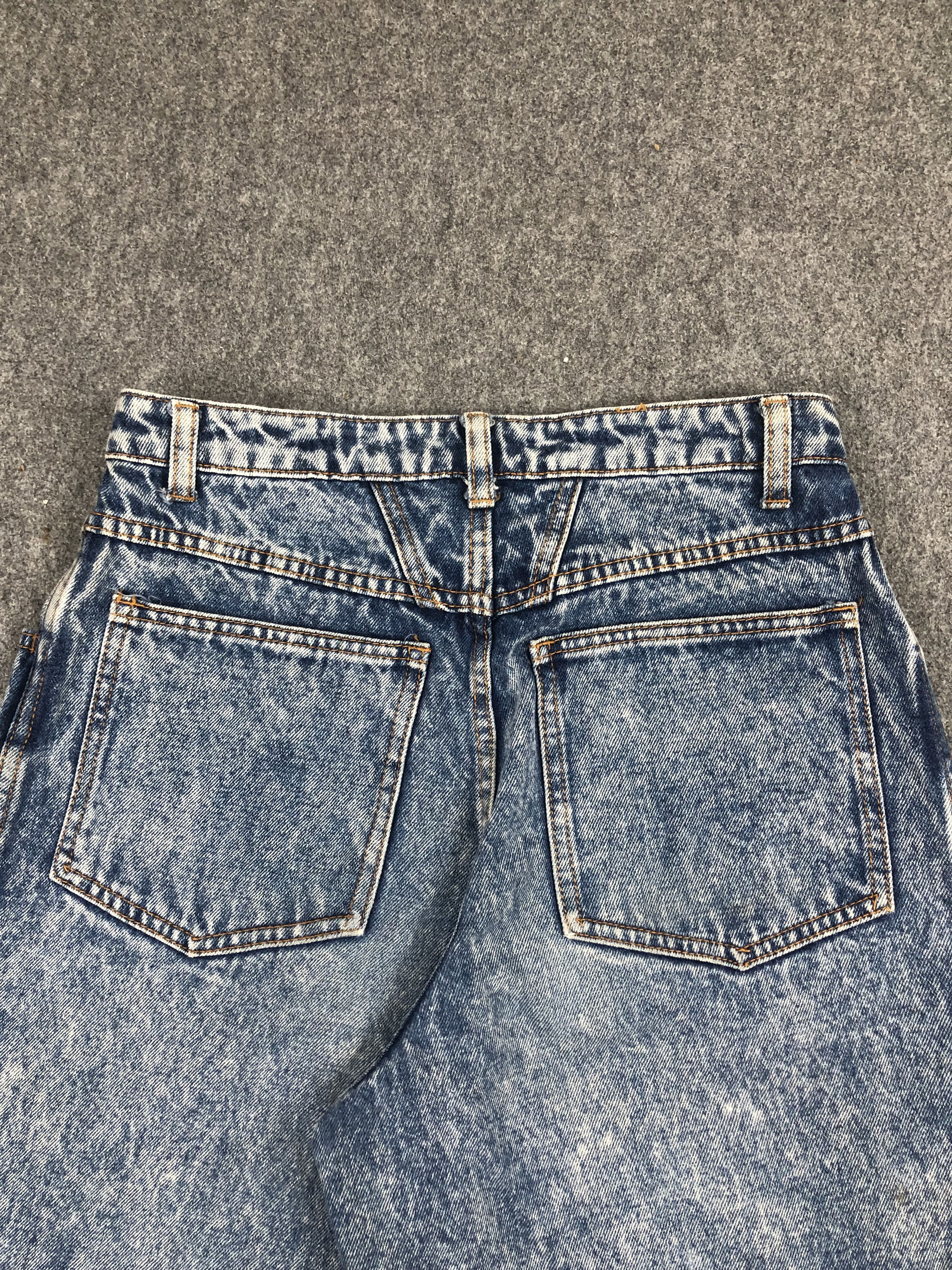 Japanese Brand Vintage Japanese Brand Acid Wash Jeans DP2403 Size US 27 - 4 Thumbnail