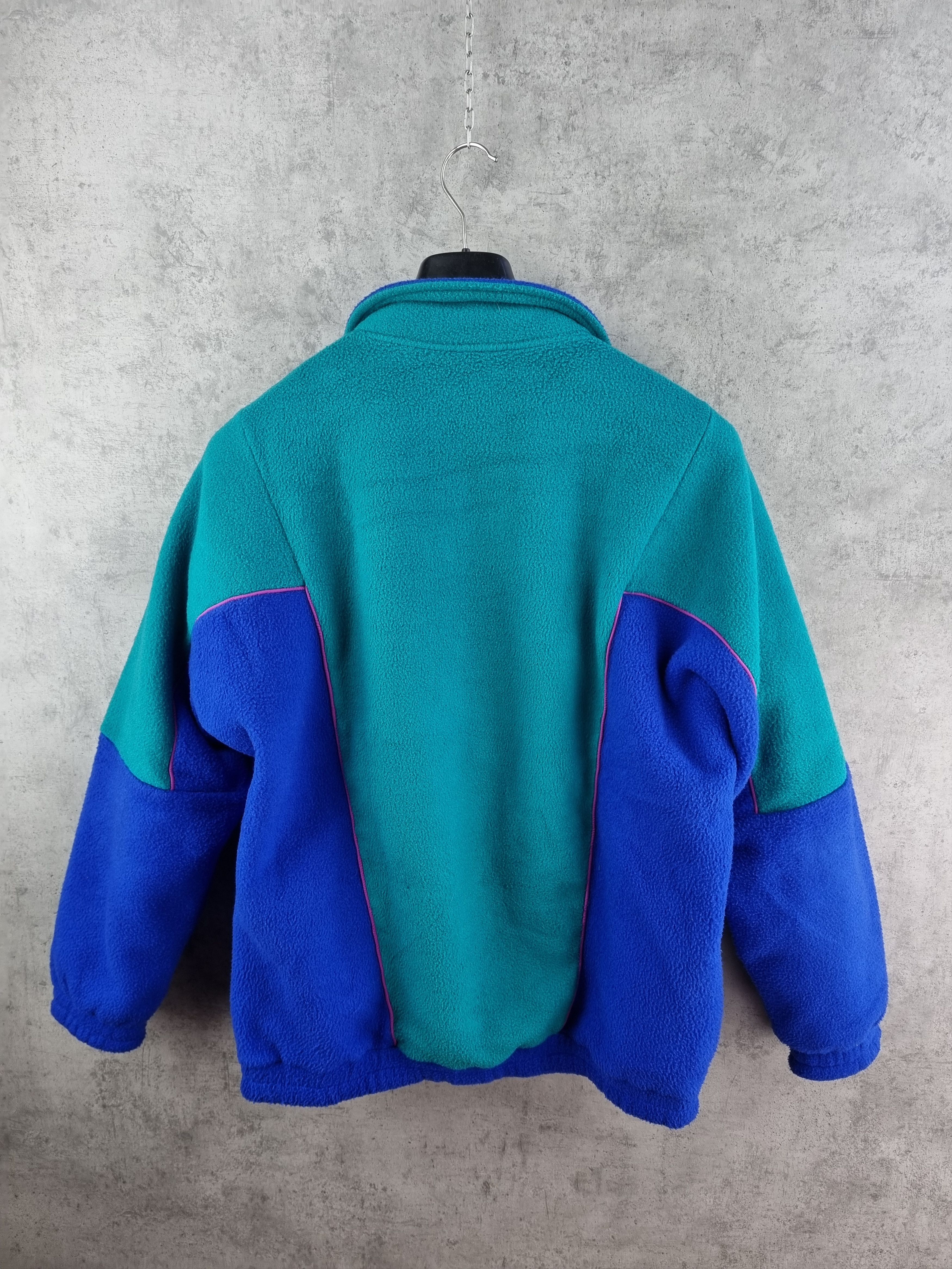 Fila × Vintage 90s FILA Magic Line High Neck hall buttons Fleece Pullover Size US L / EU 52-54 / 3 - 5 Thumbnail