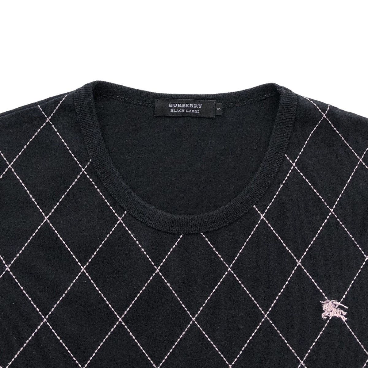 Burberry Burberry Black Label Argyle Pattern T-shirt Size US M / EU 48-50 / 2 - 8 Thumbnail