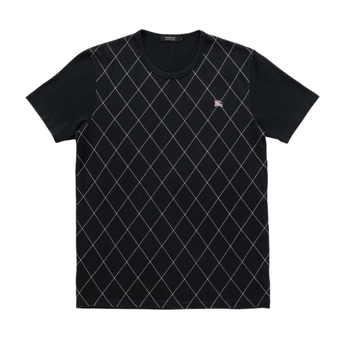 Burberry Burberry Black Label Argyle Pattern T-shirt Size US M / EU 48-50 / 2 - 4 Thumbnail