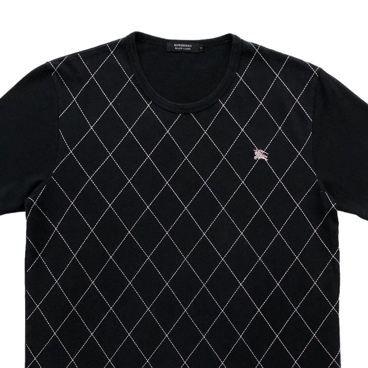 Burberry Burberry Black Label Argyle Pattern T-shirt Size US M / EU 48-50 / 2 - 5 Thumbnail