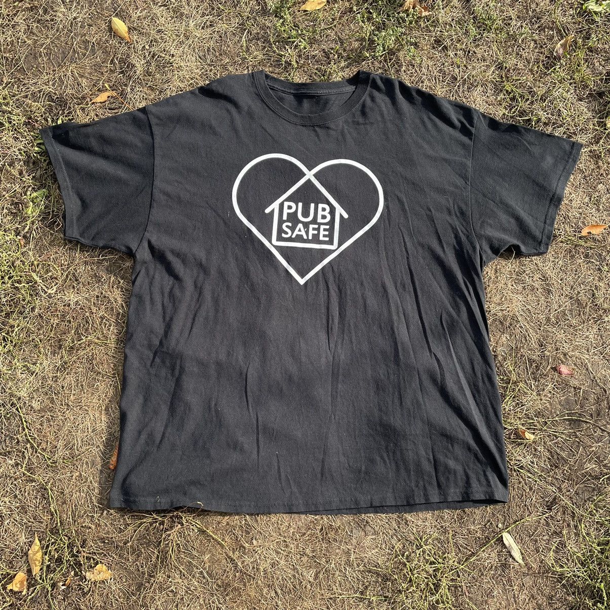 Vintage Vintage Y2K Sun Faded Graphic Tee Pub Safe Streetwear XL Size US XL / EU 56 / 4 - 1 Thumbnail