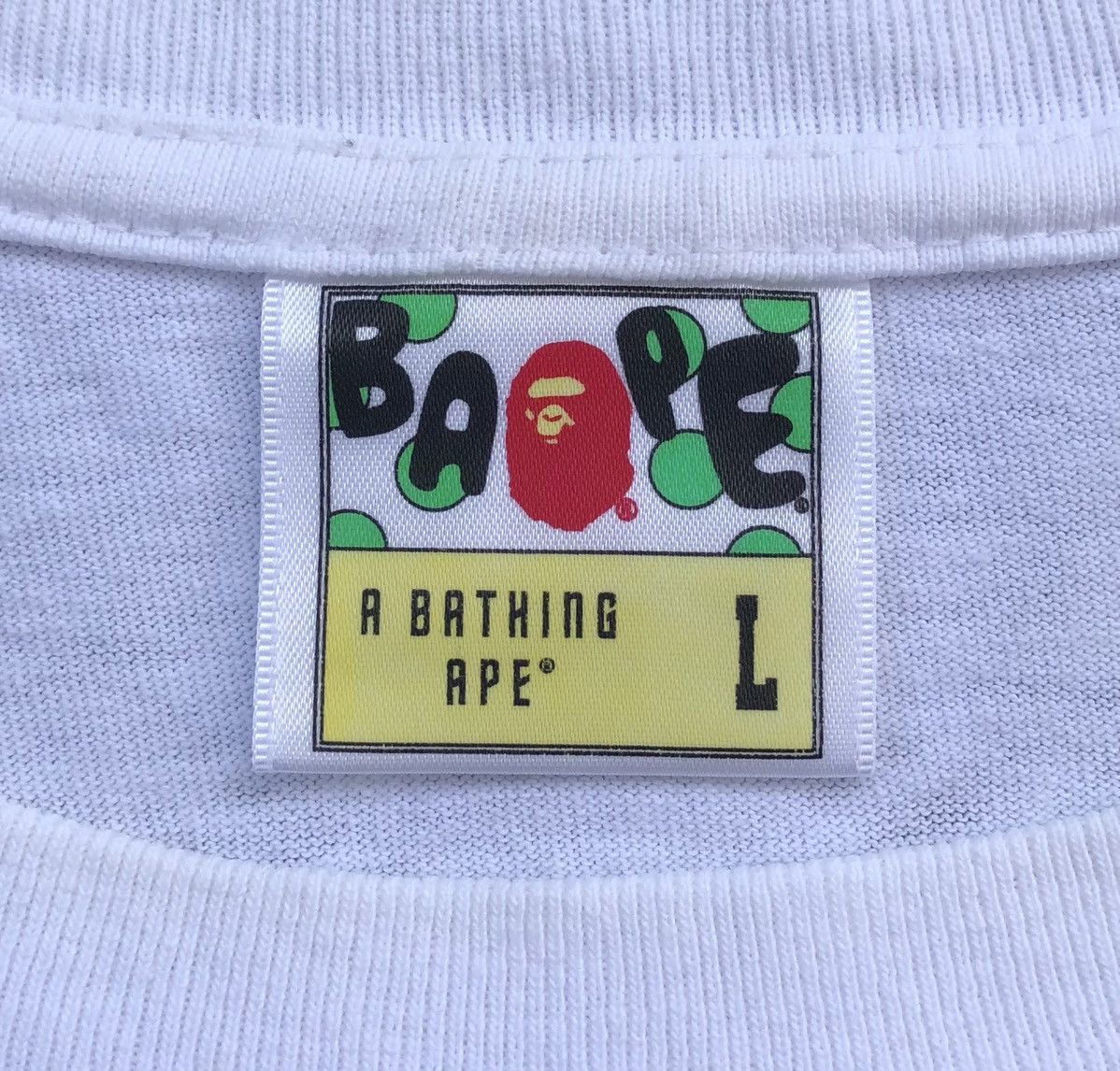 Bape OG A Bathing Ape x MEDICOM TOY Bear Tee Size US L / EU 52-54 / 3 - 11 Thumbnail