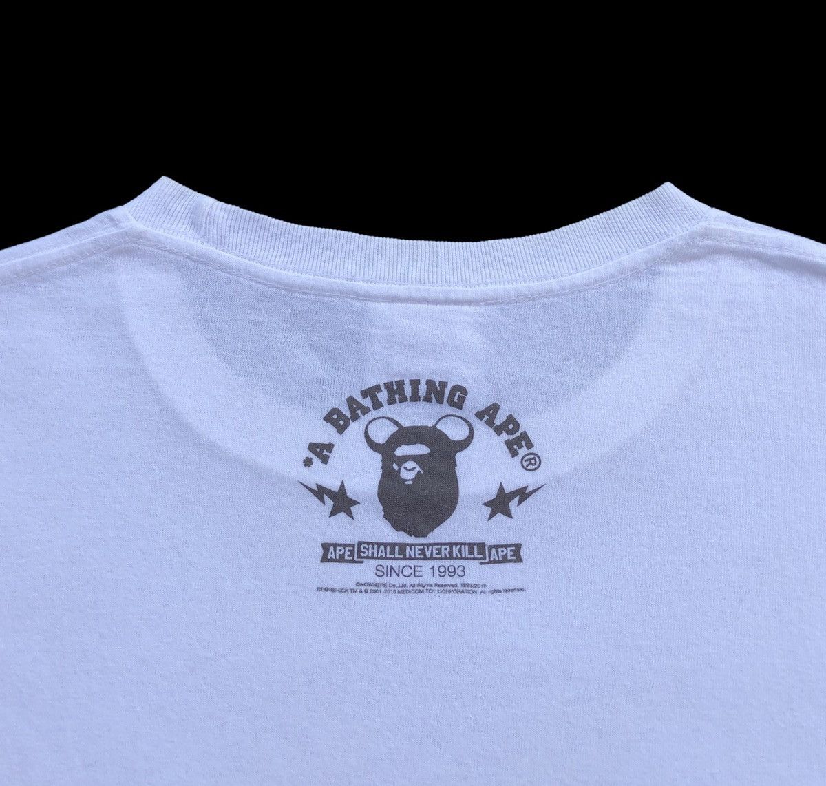 Bape OG A Bathing Ape x MEDICOM TOY Bear Tee Size US L / EU 52-54 / 3 - 10 Thumbnail