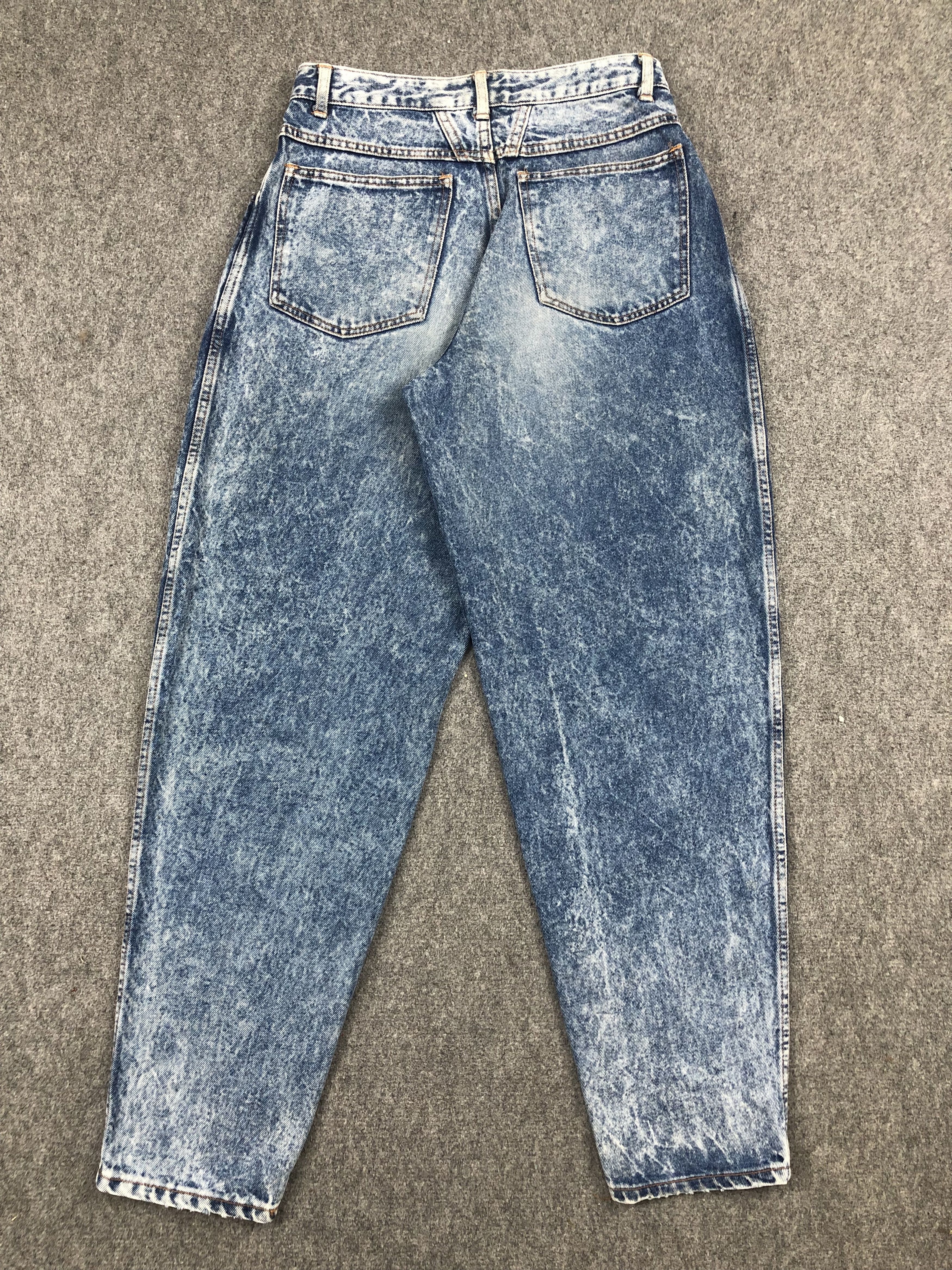 Edwin Vintage 90s Edwin Acid Wash Baggy Loose Jeans DP2402 Size US 28 / EU 44 - 2 Thumbnail