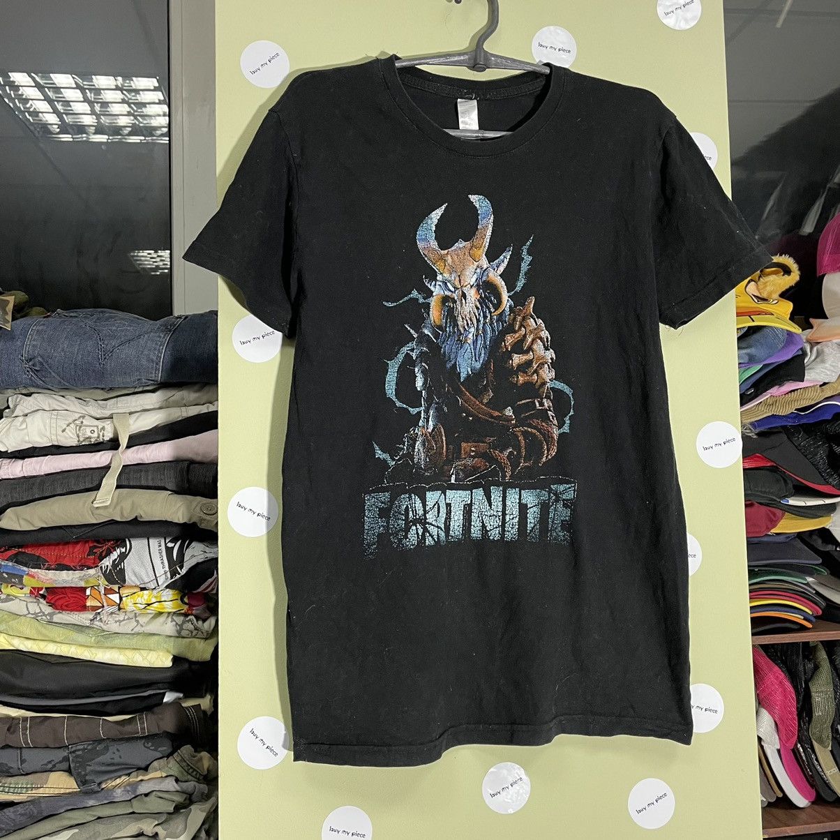 Vintage Vintage Y2K Fortnite Graphic Tee Black Horror Gaming Small Size US S / EU 44-46 / 1 - 3 Thumbnail