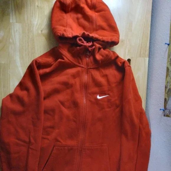 Nike × Vintage Vintage Nike Small Swoosh Zipper Hoodie Sweatshirt Size US S / EU 44-46 / 1 - 2 Thumbnail