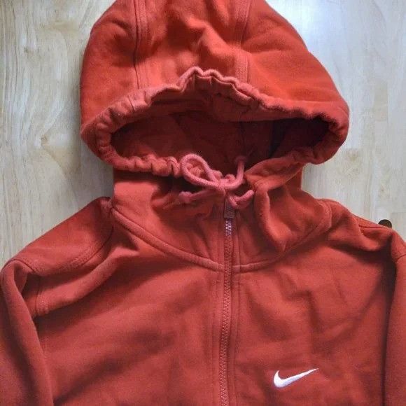 Nike × Vintage Vintage Nike Small Swoosh Zipper Hoodie Sweatshirt Size US S / EU 44-46 / 1 - 1 Thumbnail