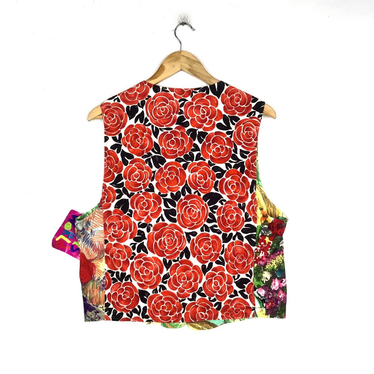 Jams World × Vintage Vintage 90s Jams World 30th Anniversary Hawaii Floral Vest Size US S / EU 44-46 / 1 - 5 Thumbnail