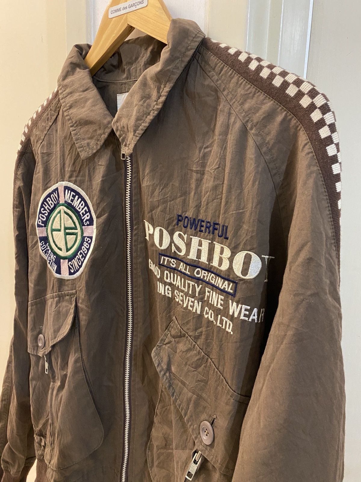 If Six Was Nine × Le Grande Bleu (L.G.B.) 🔥🔥💰💰Vintage Poshboy military light jacket Size US M / EU 48-50 / 2 - 5 Thumbnail