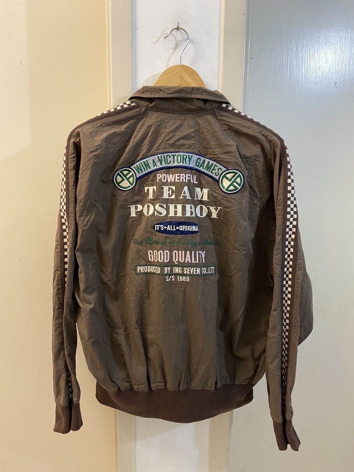 If Six Was Nine × Le Grande Bleu (L.G.B.) 🔥🔥💰💰Vintage Poshboy military light jacket Size US M / EU 48-50 / 2 - 2 Thumbnail