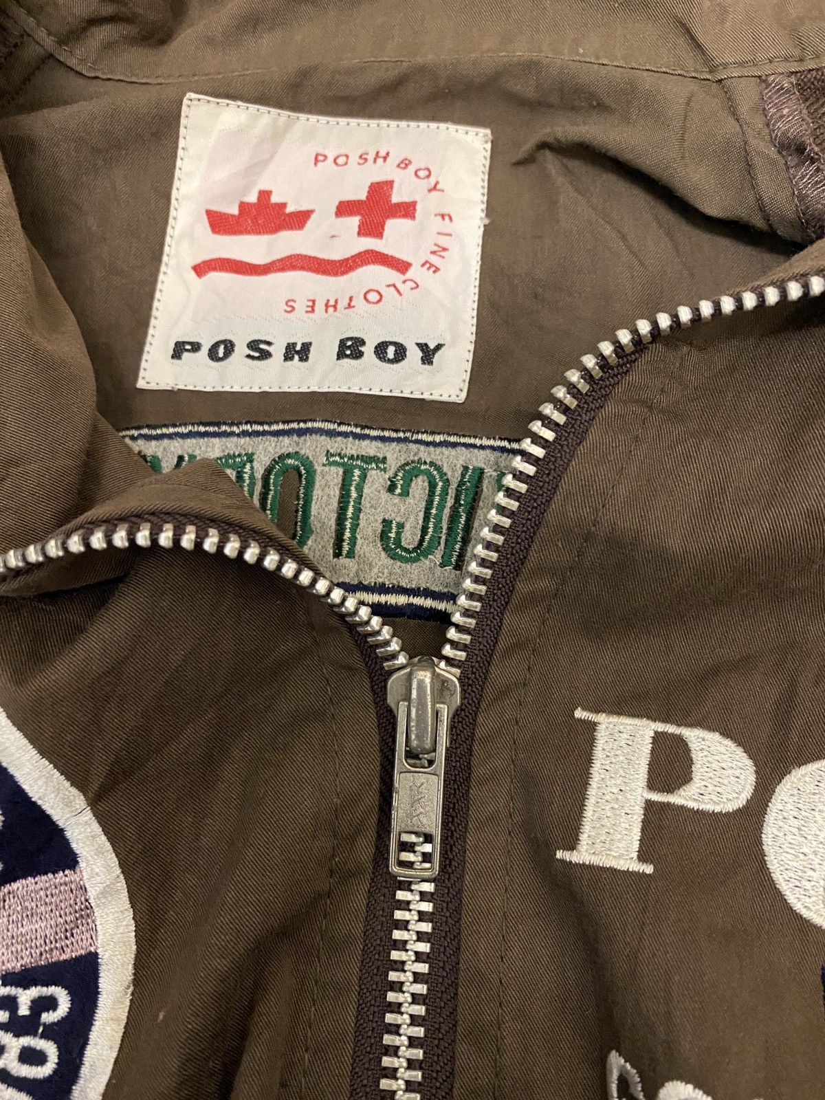 If Six Was Nine × Le Grande Bleu (L.G.B.) 🔥🔥💰💰Vintage Poshboy military light jacket Size US M / EU 48-50 / 2 - 12 Thumbnail
