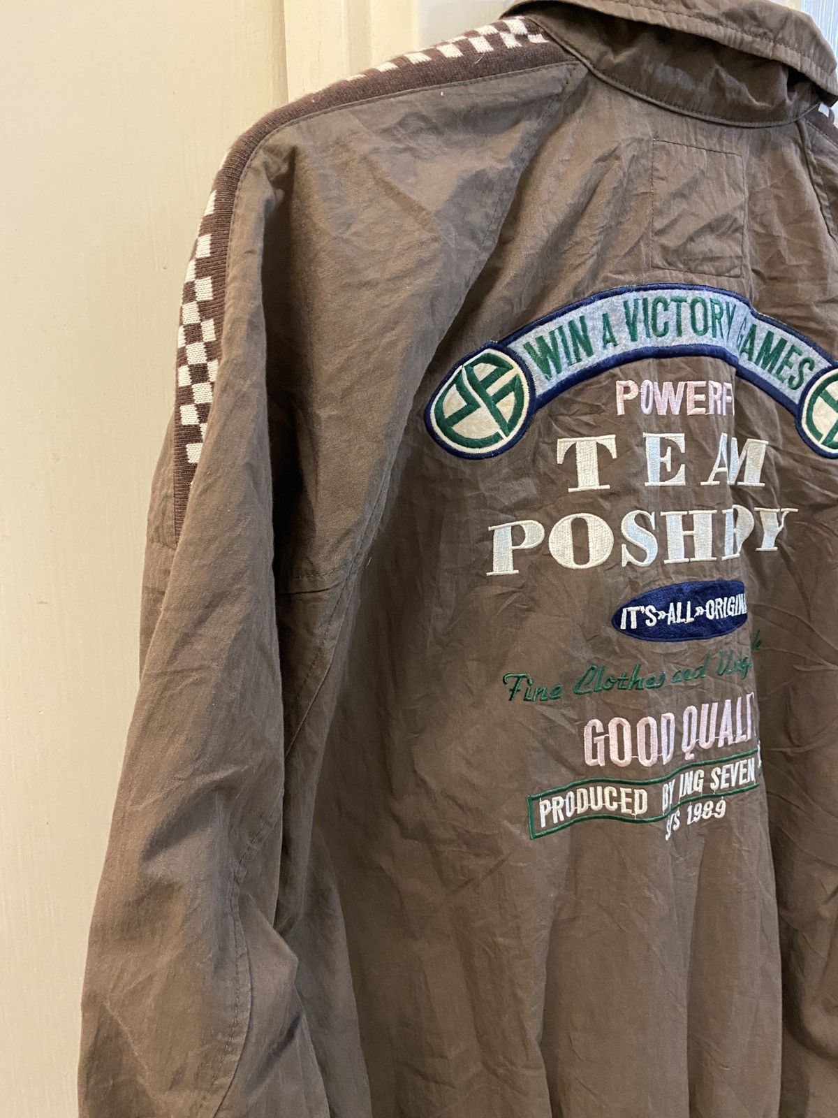 If Six Was Nine × Le Grande Bleu (L.G.B.) 🔥🔥💰💰Vintage Poshboy military light jacket Size US M / EU 48-50 / 2 - 7 Thumbnail