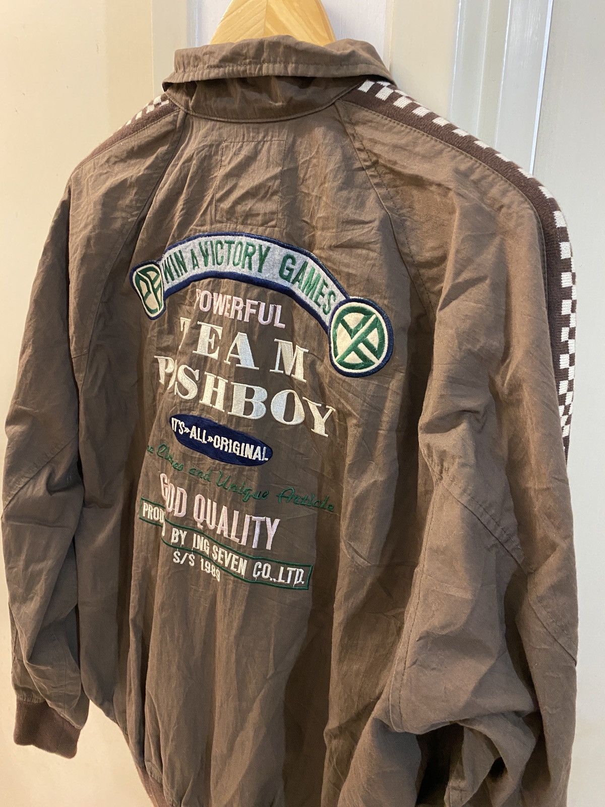 If Six Was Nine × Le Grande Bleu (L.G.B.) 🔥🔥💰💰Vintage Poshboy military light jacket Size US M / EU 48-50 / 2 - 9 Thumbnail