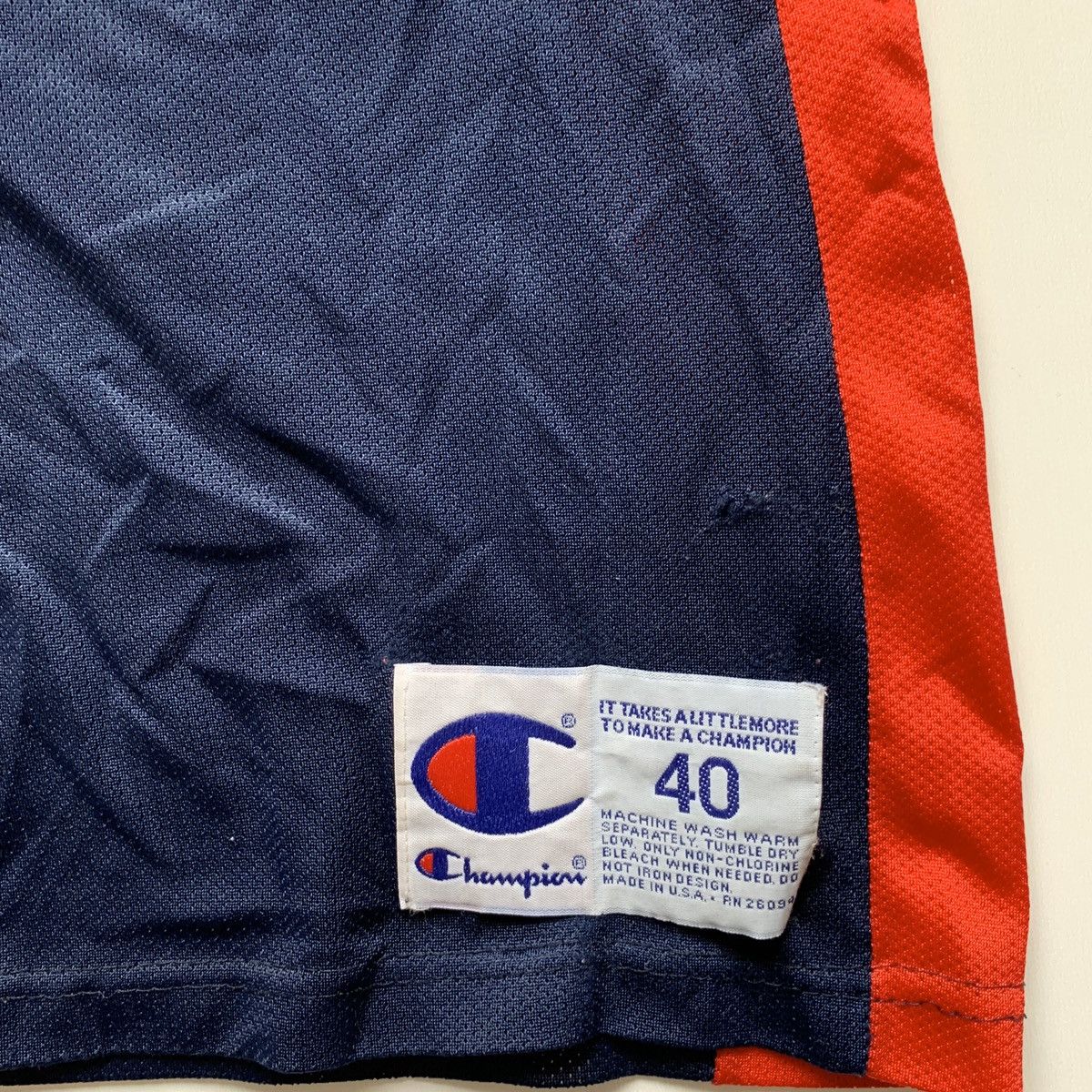 Champion Vintage 90s USA Olympic HILL #5 Champion Basketball Jersey Size US M / EU 48-50 / 2 - 4 Thumbnail