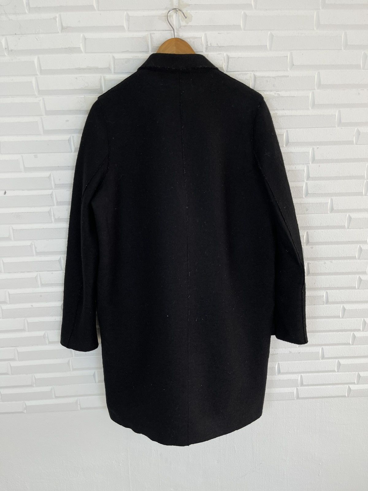 Harris Wharf London Vintage Boiled Wool Jacket Deconstructed Size US M / EU 48-50 / 2 - 5 Thumbnail