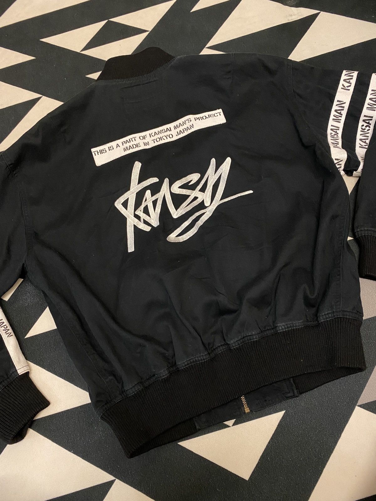 Japanese Brand × Kansai Yamamoto 🔥🔥💰💰Kansai yamamoto signature MA1 jacket Size US M / EU 48-50 / 2 - 14 Thumbnail