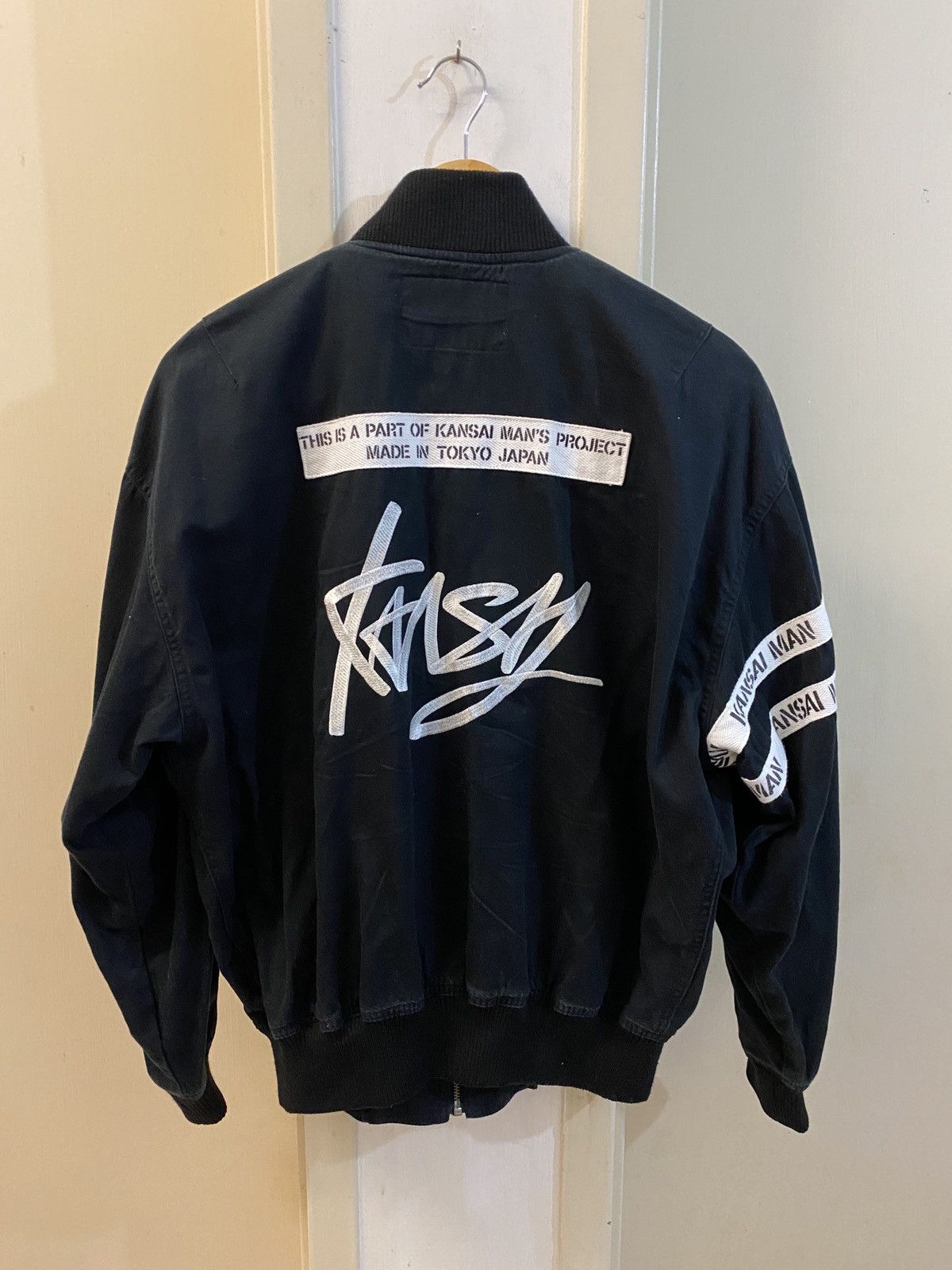 Japanese Brand × Kansai Yamamoto 🔥🔥💰💰Kansai yamamoto signature MA1 jacket Size US M / EU 48-50 / 2 - 2 Thumbnail
