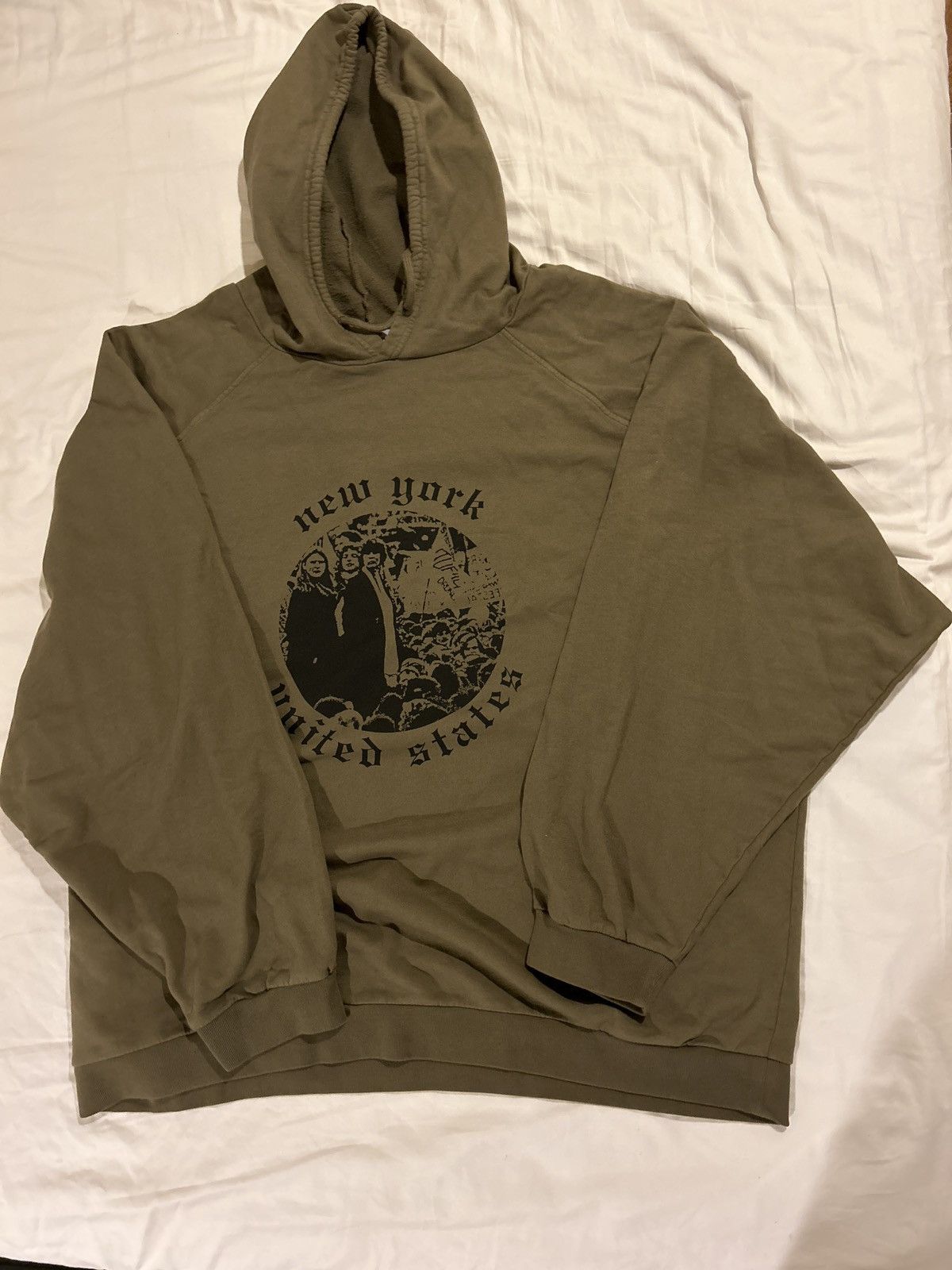 RAF SIMONS REDUX AW01 NEW YORK HOODIE – History of My World