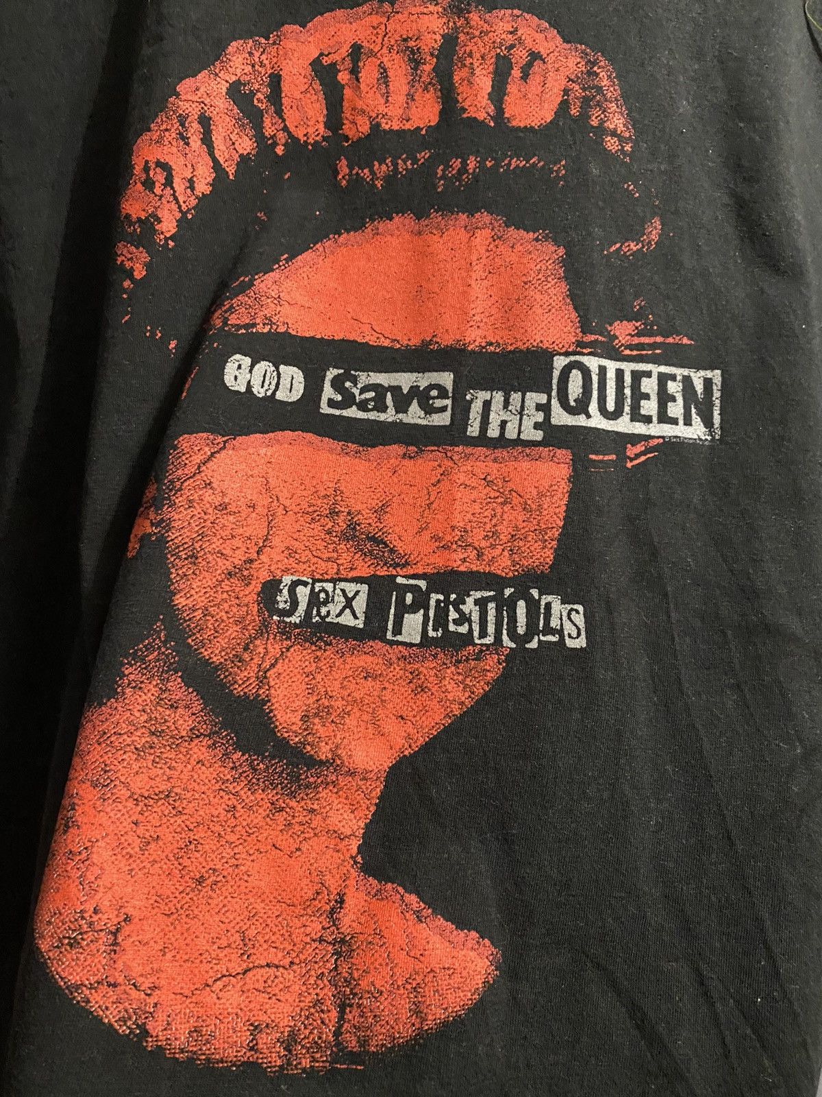 Band Tees Rare T-shirt Sex Pistols “God save the Queen” Size US XXL / EU 58 / 5 - 2 Thumbnail