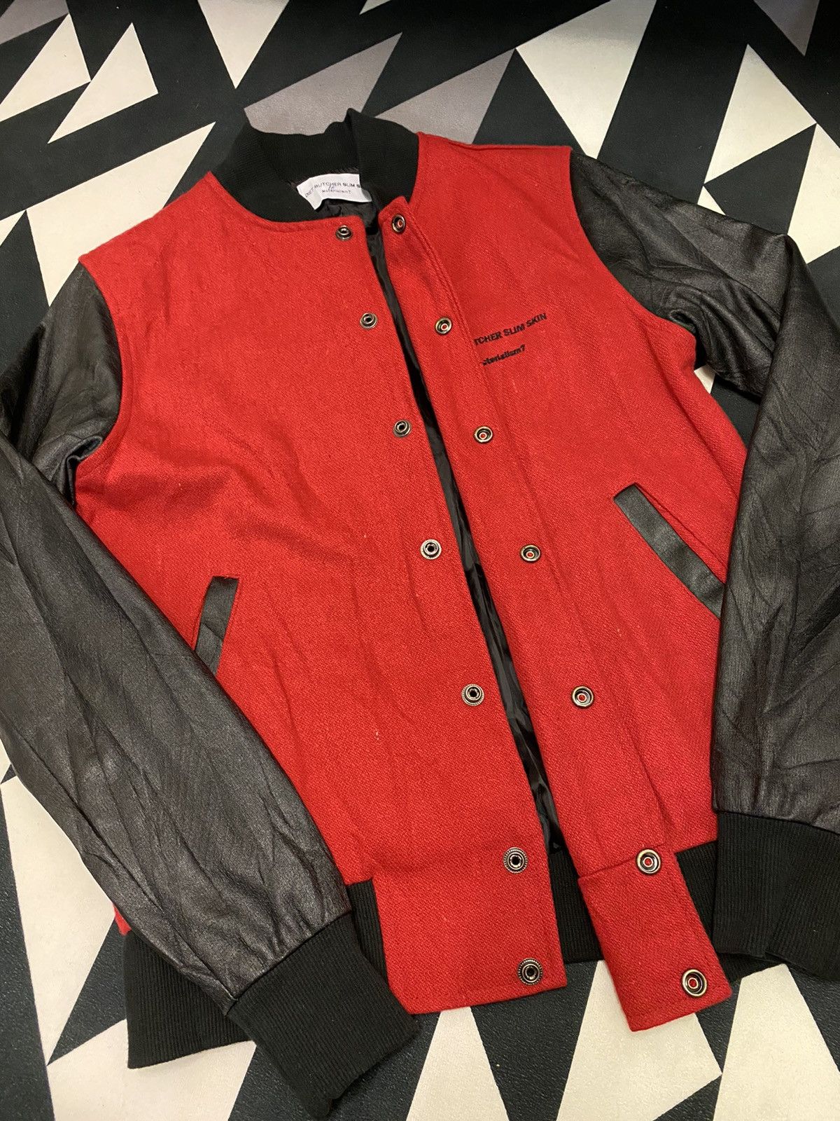 Diet Butcher Slim Skin 🔥🔥💰💰Diet butcher slim skin eye varsity jacket Size US M / EU 48-50 / 2 - 10 Thumbnail