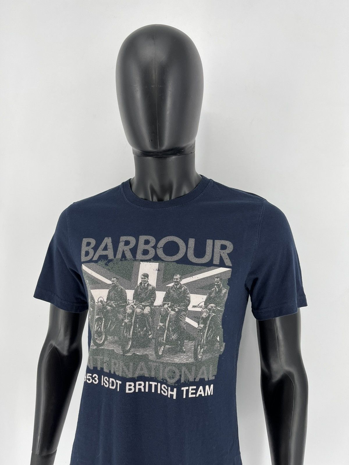 Other VINTAGE Mens Barbour International Big Logo T-Shirt Size M Size US M / EU 48-50 / 2 - 5 Thumbnail
