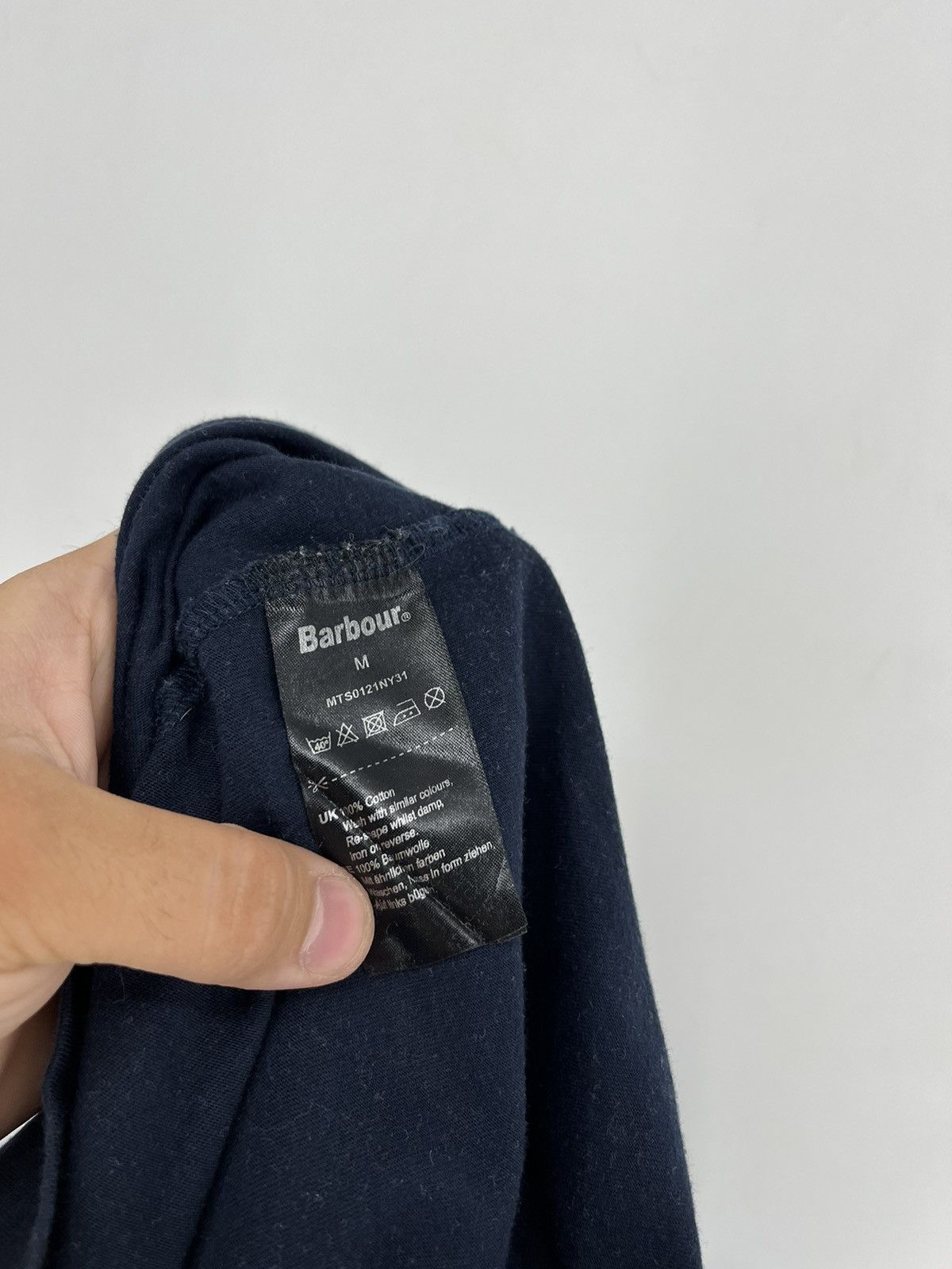 Other VINTAGE Mens Barbour International Big Logo T-Shirt Size M Size US M / EU 48-50 / 2 - 11 Thumbnail
