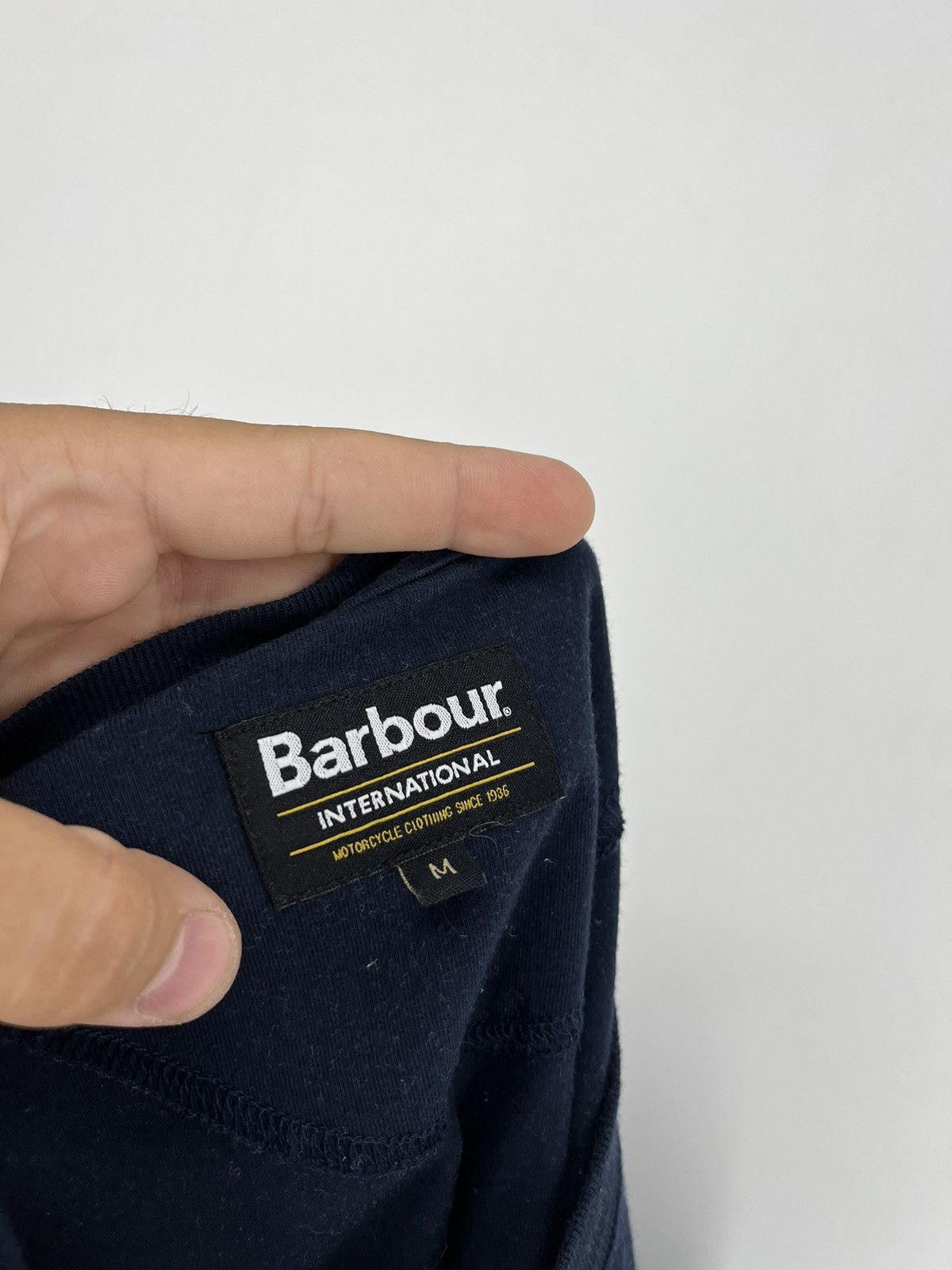 Other VINTAGE Mens Barbour International Big Logo T-Shirt Size M Size US M / EU 48-50 / 2 - 10 Thumbnail