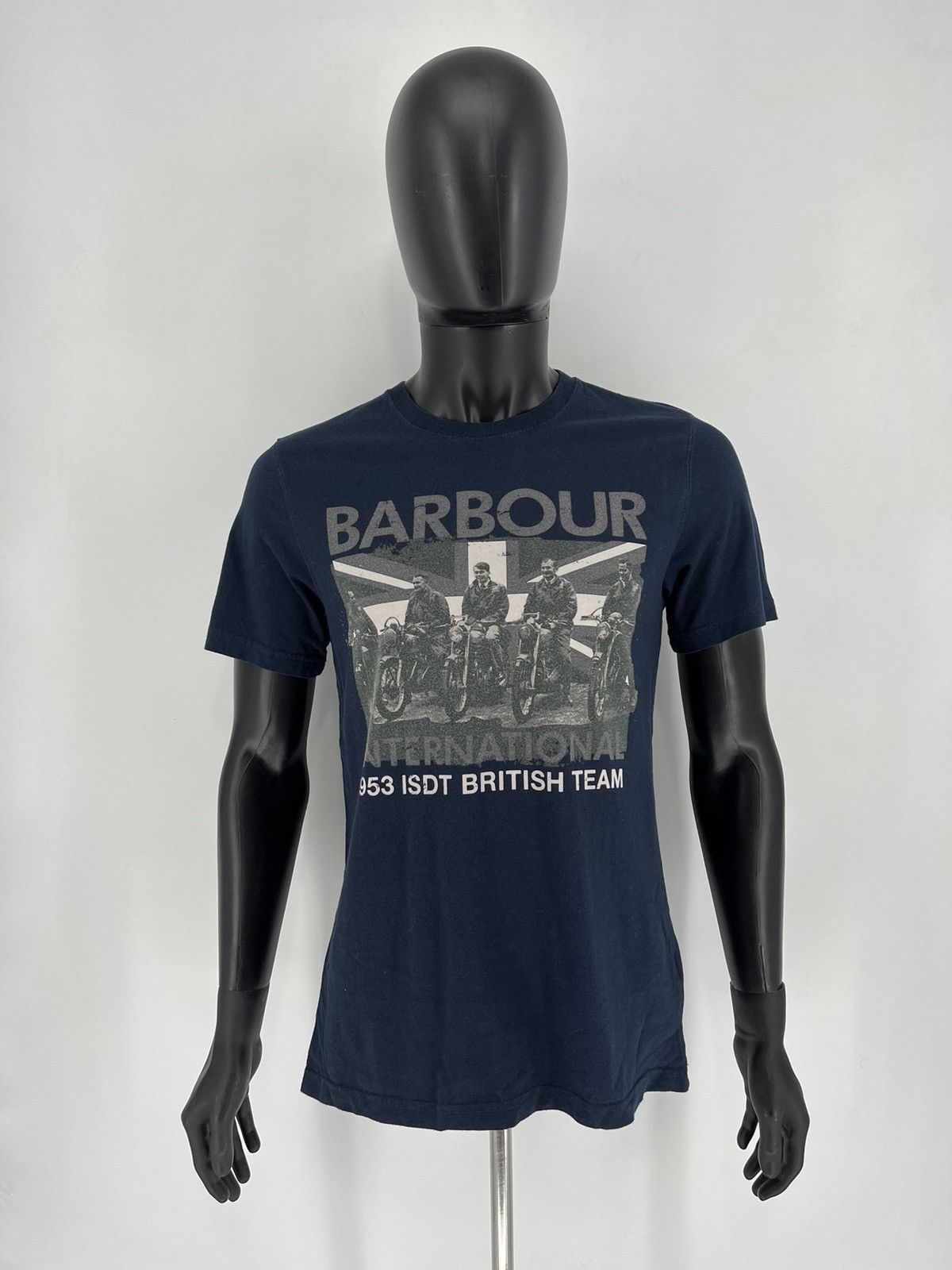 Other VINTAGE Mens Barbour International Big Logo T-Shirt Size M Size US M / EU 48-50 / 2 - 2 Thumbnail