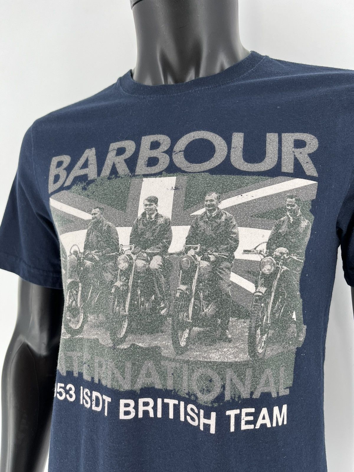 Other VINTAGE Mens Barbour International Big Logo T-Shirt Size M Size US M / EU 48-50 / 2 - 7 Thumbnail