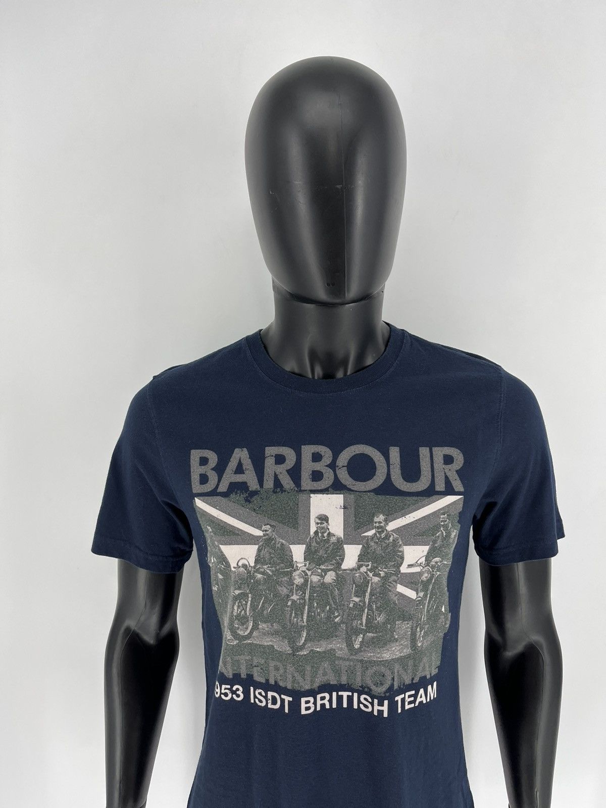 Other VINTAGE Mens Barbour International Big Logo T-Shirt Size M Size US M / EU 48-50 / 2 - 6 Thumbnail
