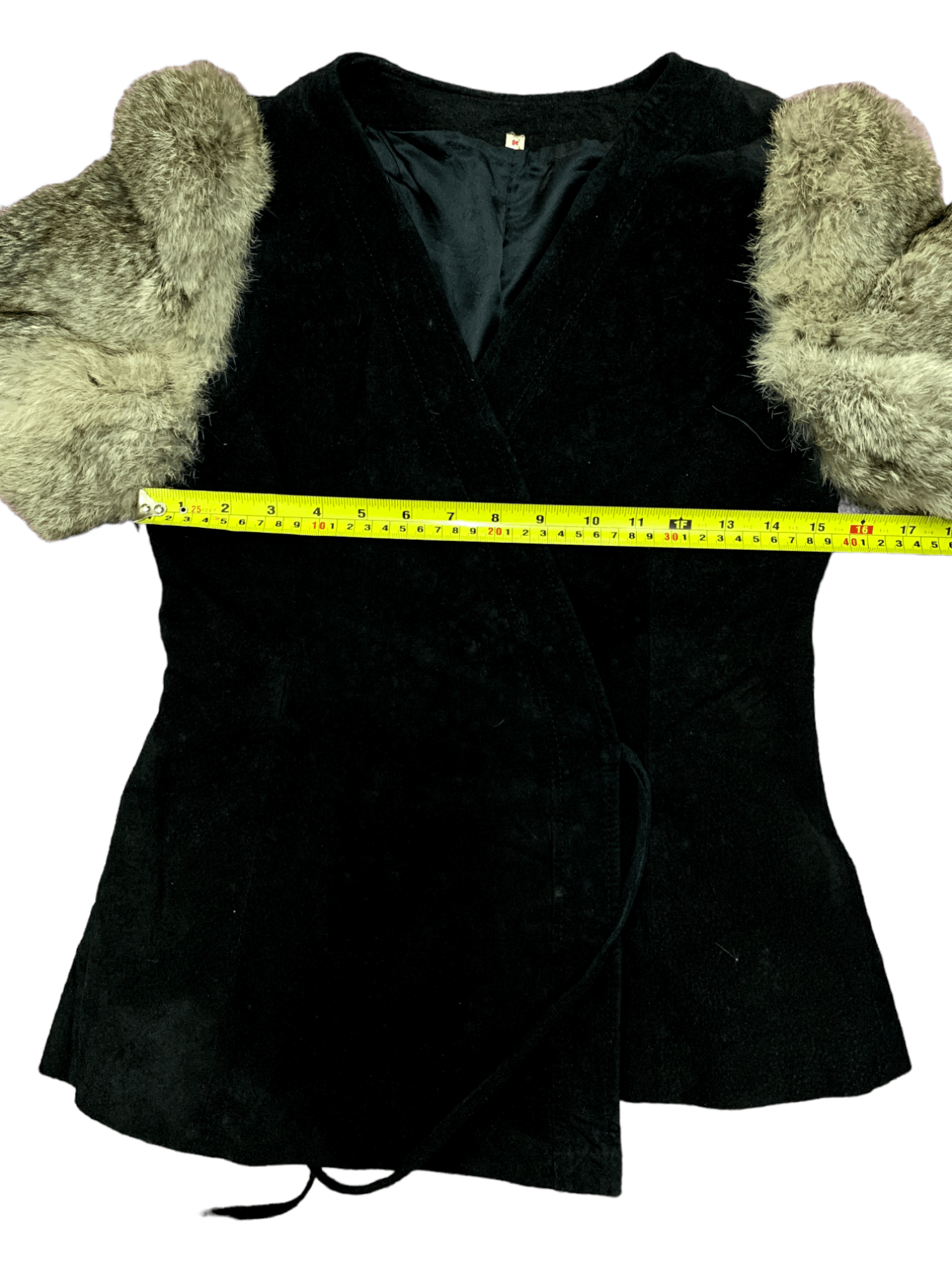 Japanese Brand Japanese Brand Suede Fur Cardigan/Sweater/Vest with Tie Size S / US 4 / IT 40 - 8 Thumbnail
