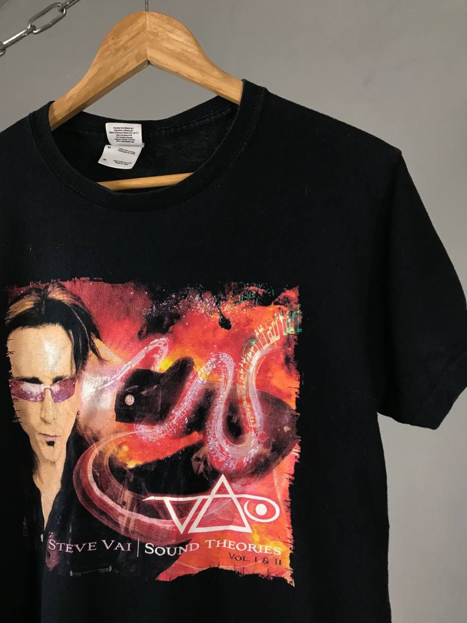 Vintage Steve Vai Vintage God’s busy Satan Devil Evil tee Size US M / EU 48-50 / 2 - 2 Thumbnail