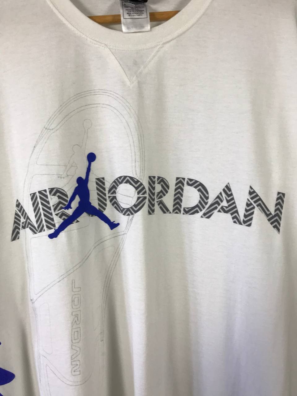 Jordan Brand × Vintage Air Jordan brand vintage streetwear tee Size US XXL / EU 58 / 5 - 3 Thumbnail